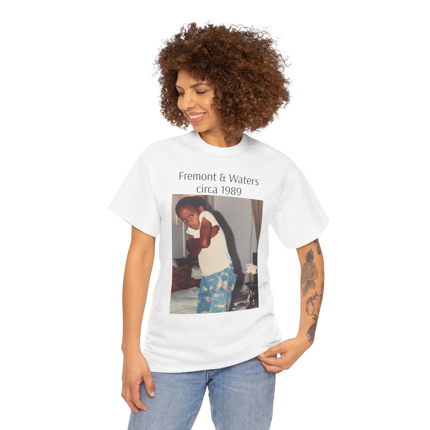 Straight Outta Pomona™ Tee, Unisex Heavy Cotton Tee, Vintage Style Shirt, Fremont & Waters circa 1989 tribute T-Shirt, Gift for Him/Her, 80s/90s Fashion