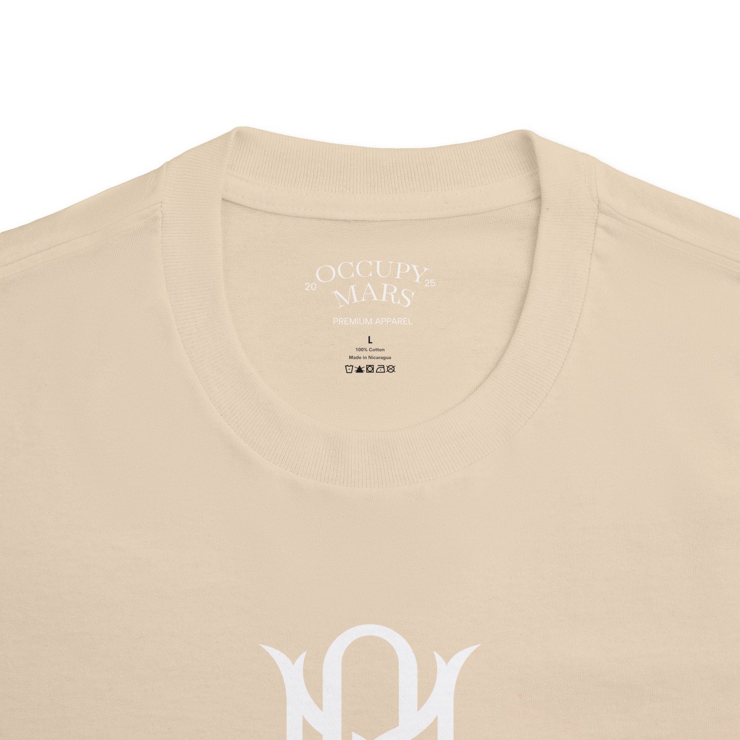 Unisex Classic Occupy Mars Tee - Casual Everyday Shirt, Graphic Top for All Occasions, Gift for Friends, Birthday, Teen Fashion, Relaxed Fit