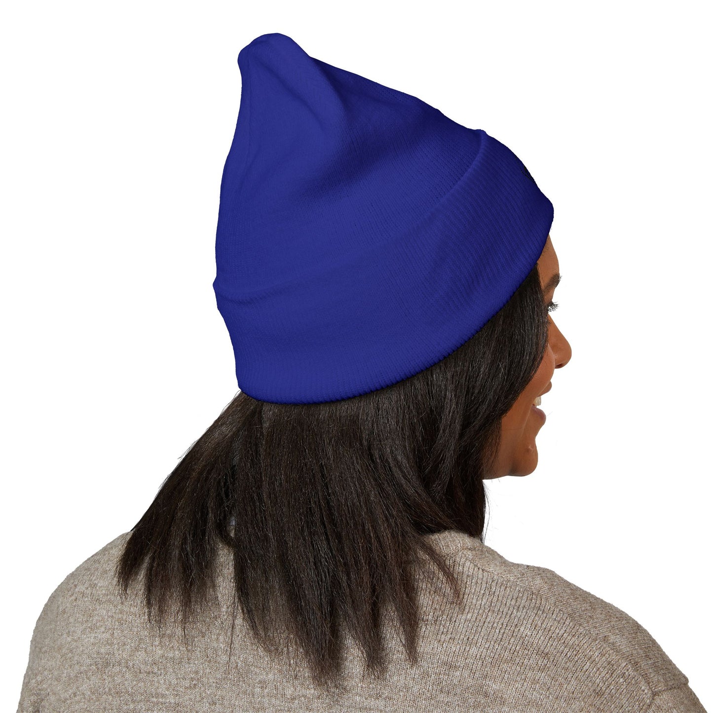 Stylish Embroidered Straight Outta Pomona™ Beanie, Cozy Winter Hat, Gift for Him/Her, Custom Logo Beanie, Perfect for Warmth and Fashion