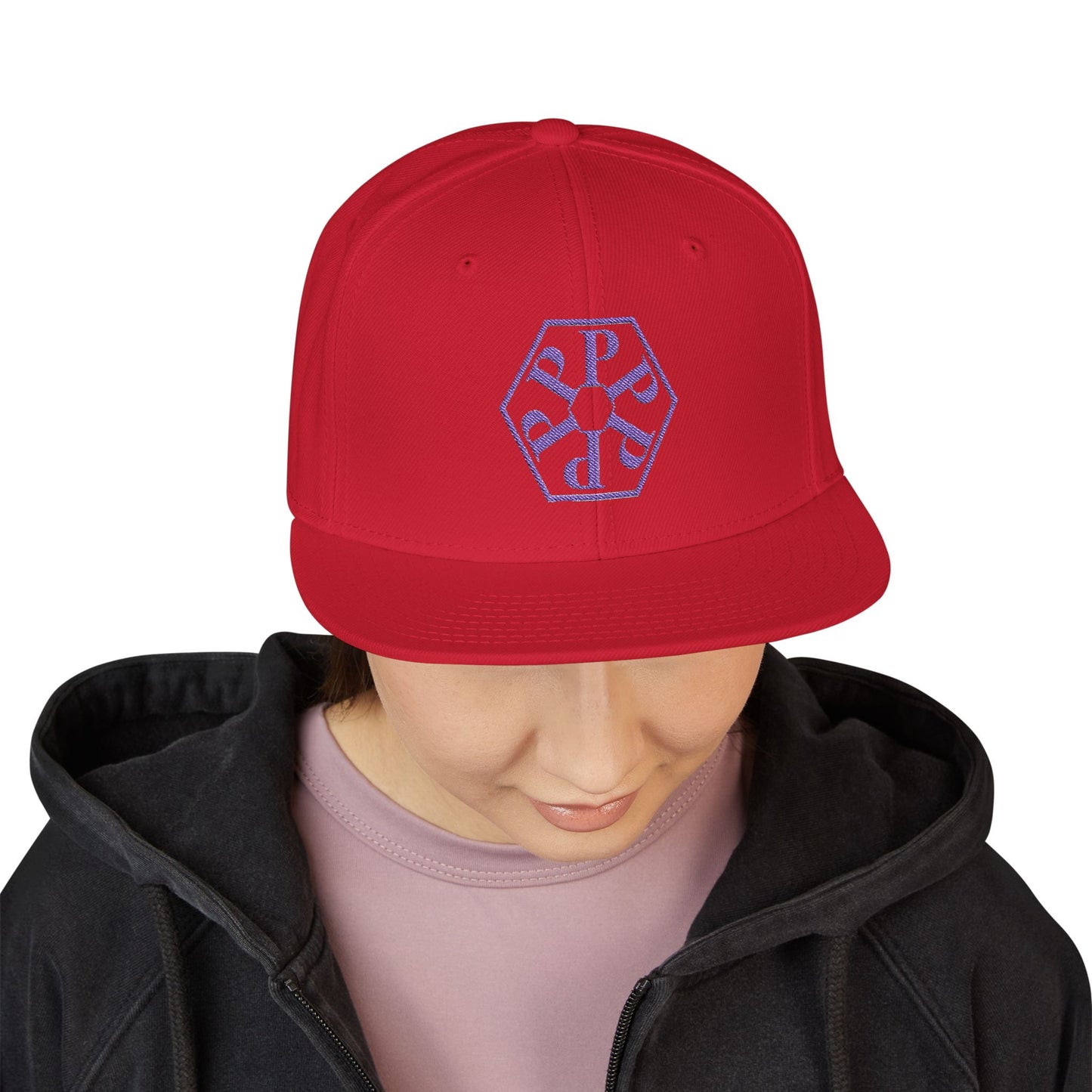 Stylish Straight Outta Pomona™ Snapback Cap with bluish logo, Trendy Hat for Casual Outfits, Perfect Gift for Friends, Summer Festivals, Daily Wear