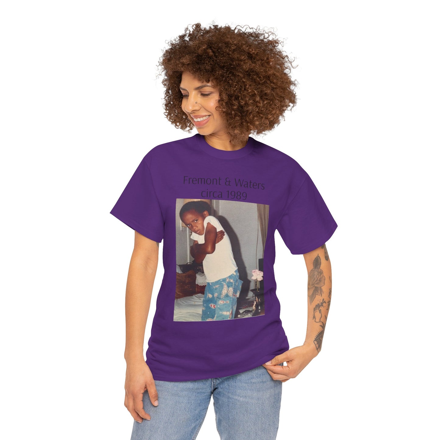 Straight Outta Pomona™ Tee, Unisex Heavy Cotton Tee, Vintage Style Shirt, Fremont & Waters circa 1989 tribute T-Shirt, Gift for Him/Her, 80s/90s Fashion
