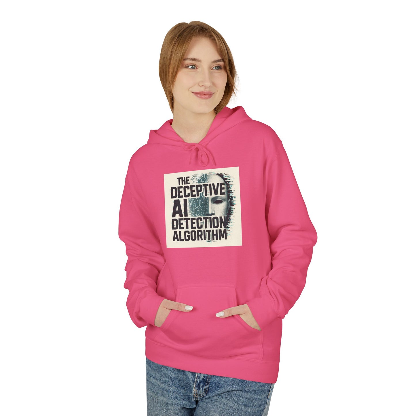 Deceptive AI Detection Algorithm Ruse Clues Hoodie