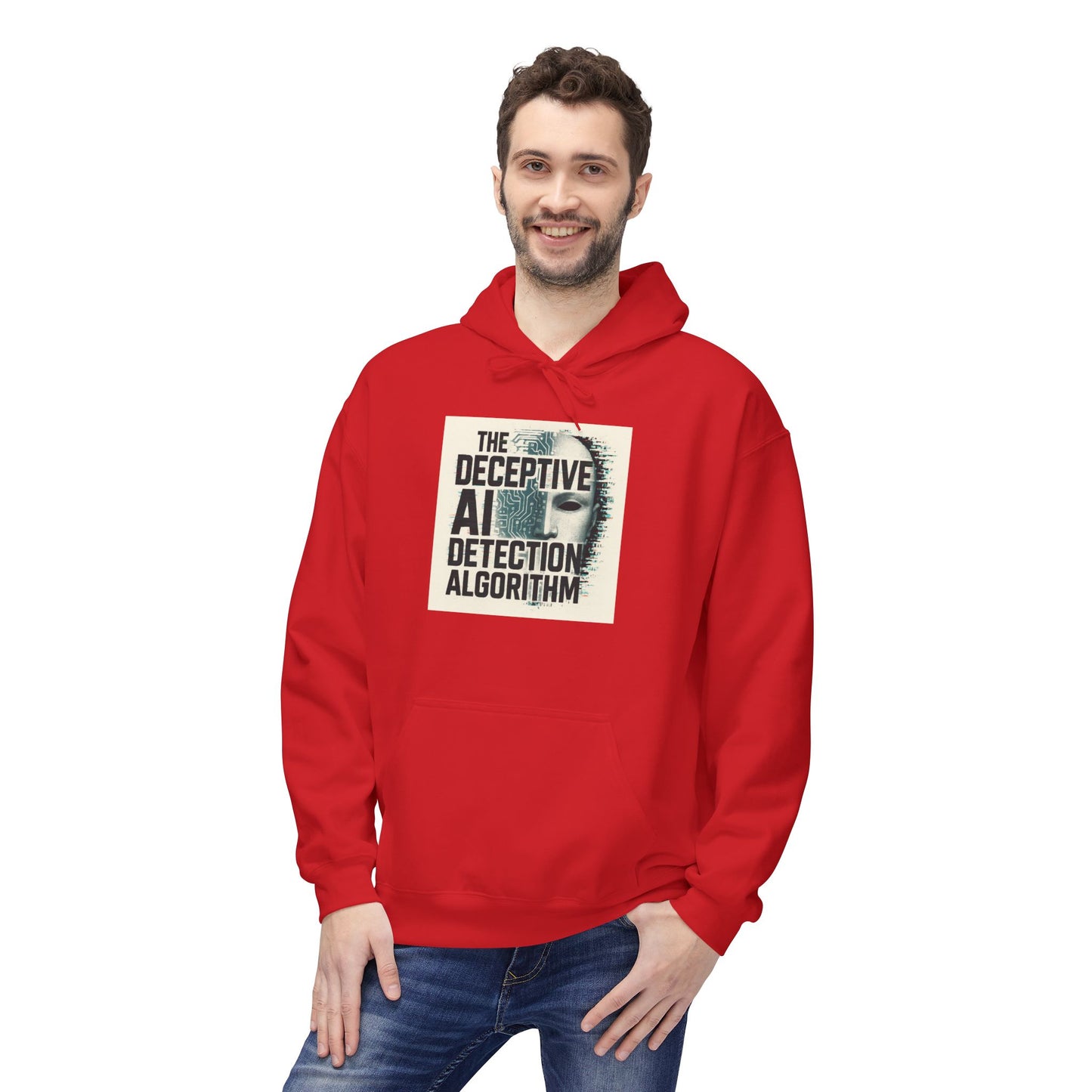 Deceptive AI Detection Algorithm Ruse Clues Hoodie