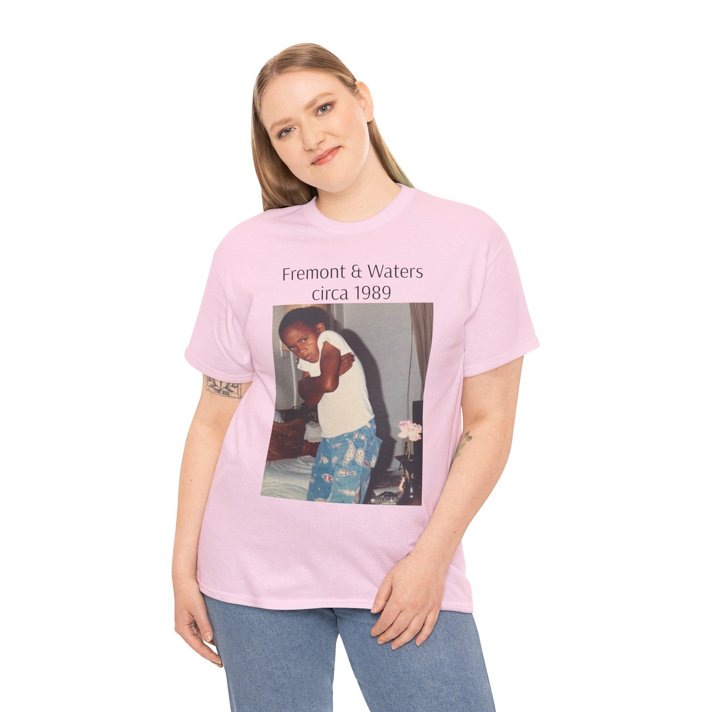 Straight Outta Pomona™ Tee, Unisex Heavy Cotton Tee, Vintage Style Shirt, Fremont & Waters circa 1989 tribute T-Shirt, Gift for Him/Her, 80s/90s Fashion