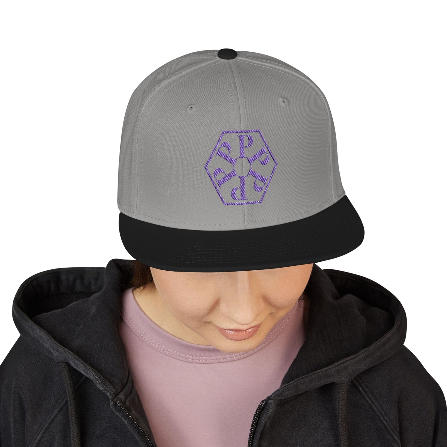 Stylish Straight Outta Pomona™ Snapback Cap with bluish logo, Trendy Hat for Casual Outfits, Perfect Gift for Friends, Summer Festivals, Daily Wear