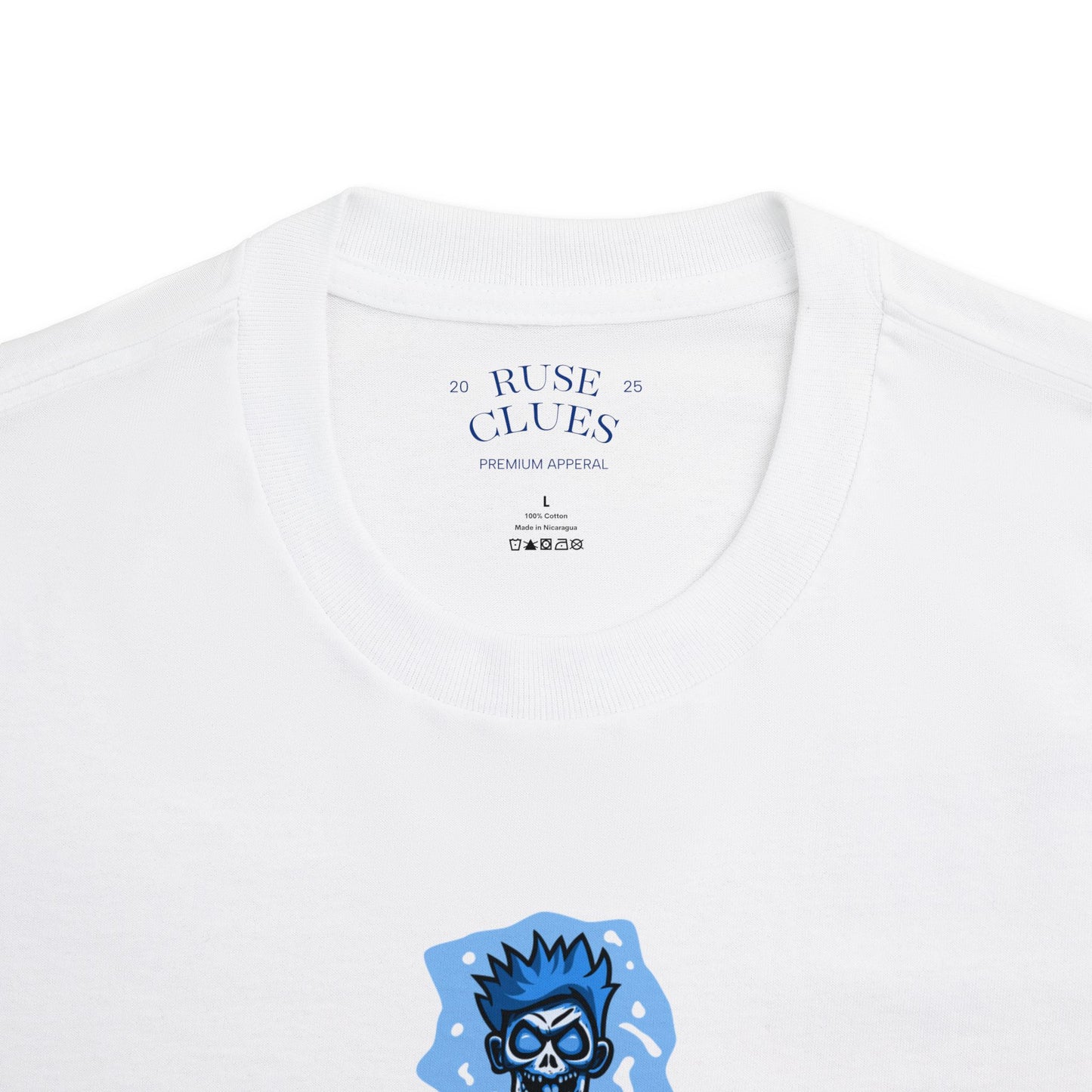 Unisex Classic Ruse Clues Graphic Tee, Edgy Streetwear, Casual Wear, Gifts for Him/Her, Unique Vintage Shirt, Youthful Style