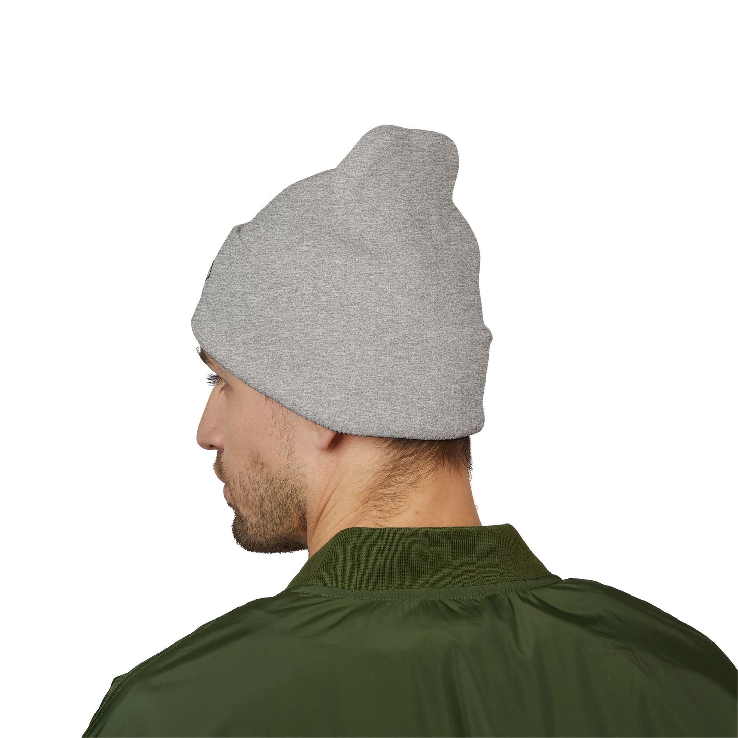Stylish Embroidered Straight Outta Pomona™ Beanie, Cozy Winter Hat, Gift for Him/Her, Custom Logo Beanie, Perfect for Warmth and Fashion