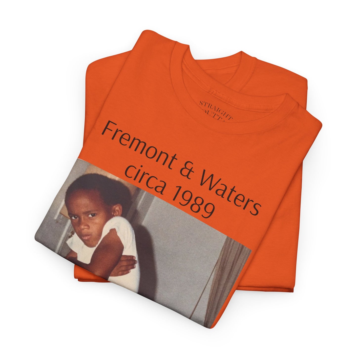 Straight Outta Pomona™ Tee, Unisex Heavy Cotton Tee, Vintage Style Shirt, Fremont & Waters circa 1989 tribute T-Shirt, Gift for Him/Her, 80s/90s Fashion