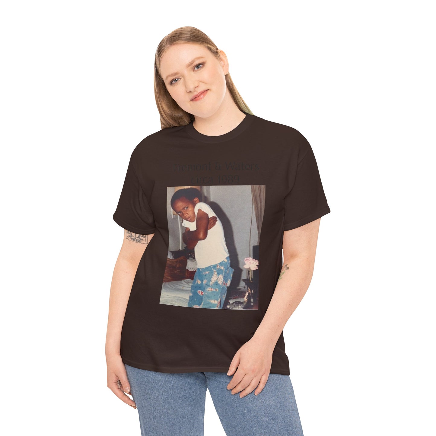 Straight Outta Pomona™ Tee, Unisex Heavy Cotton Tee, Vintage Style Shirt, Fremont & Waters circa 1989 tribute T-Shirt, Gift for Him/Her, 80s/90s Fashion