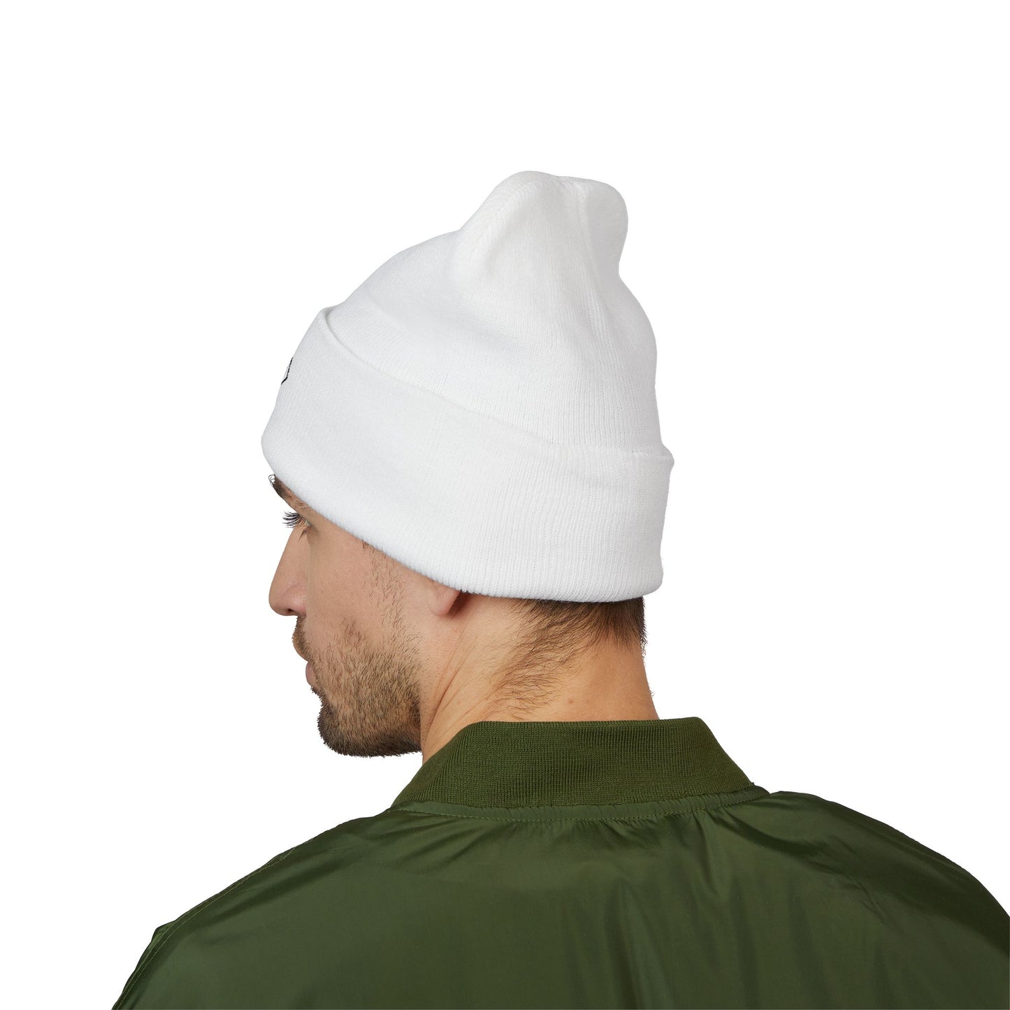 Stylish Embroidered Straight Outta Pomona™ Beanie, Cozy Winter Hat, Gift for Him/Her, Custom Logo Beanie, Perfect for Warmth and Fashion