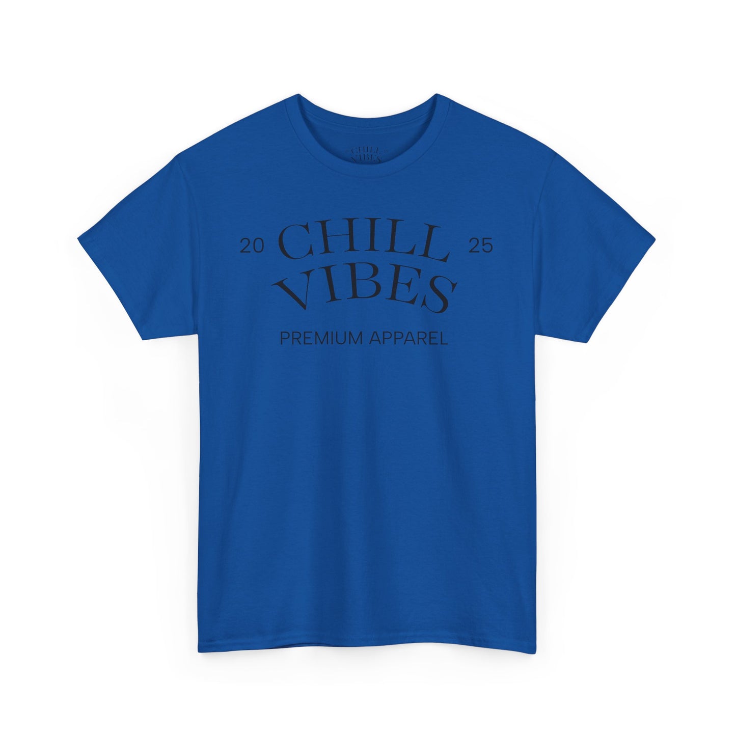 Chill Vibes Unisex Heavy Cotton Tee, Relaxed Wear, Casual Outfit, Gift for Friends, Everyday Style, Chill Apparel