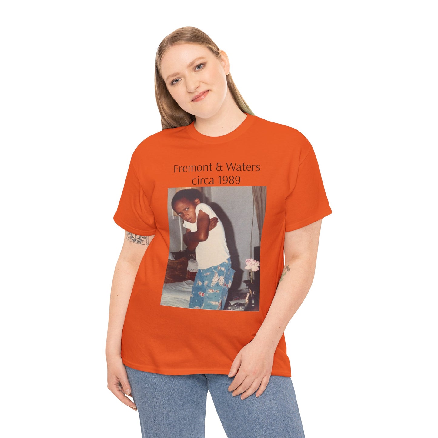 Straight Outta Pomona™ Tee, Unisex Heavy Cotton Tee, Vintage Style Shirt, Fremont & Waters circa 1989 tribute T-Shirt, Gift for Him/Her, 80s/90s Fashion
