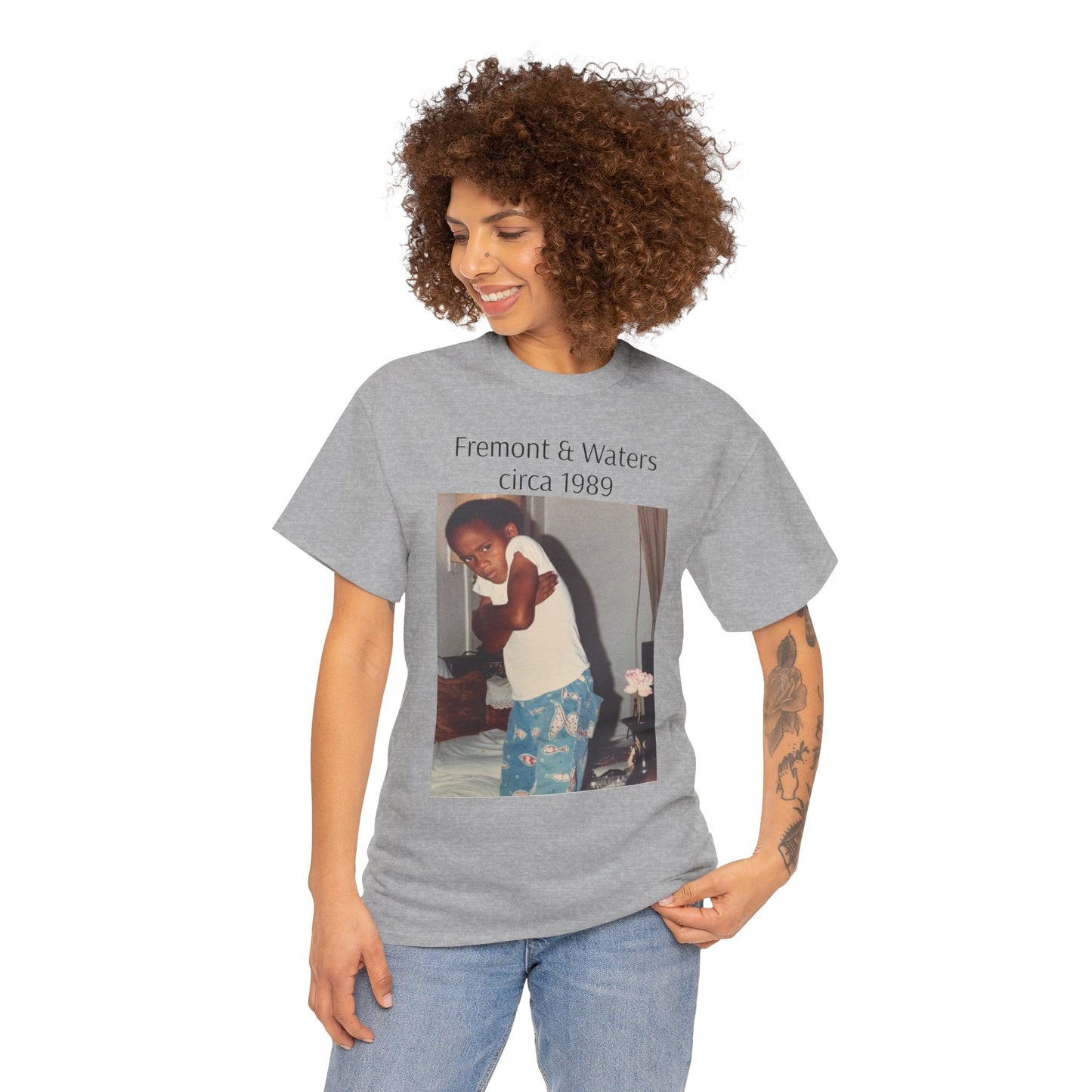 Straight Outta Pomona™ Tee, Unisex Heavy Cotton Tee, Vintage Style Shirt, Fremont & Waters circa 1989 tribute T-Shirt, Gift for Him/Her, 80s/90s Fashion