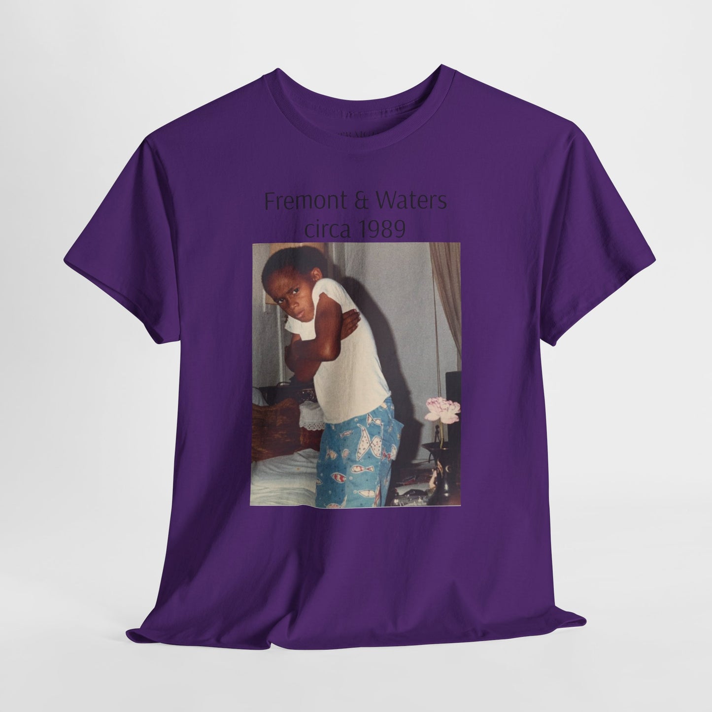 Straight Outta Pomona™ Tee, Unisex Heavy Cotton Tee, Vintage Style Shirt, Fremont & Waters circa 1989 tribute T-Shirt, Gift for Him/Her, 80s/90s Fashion