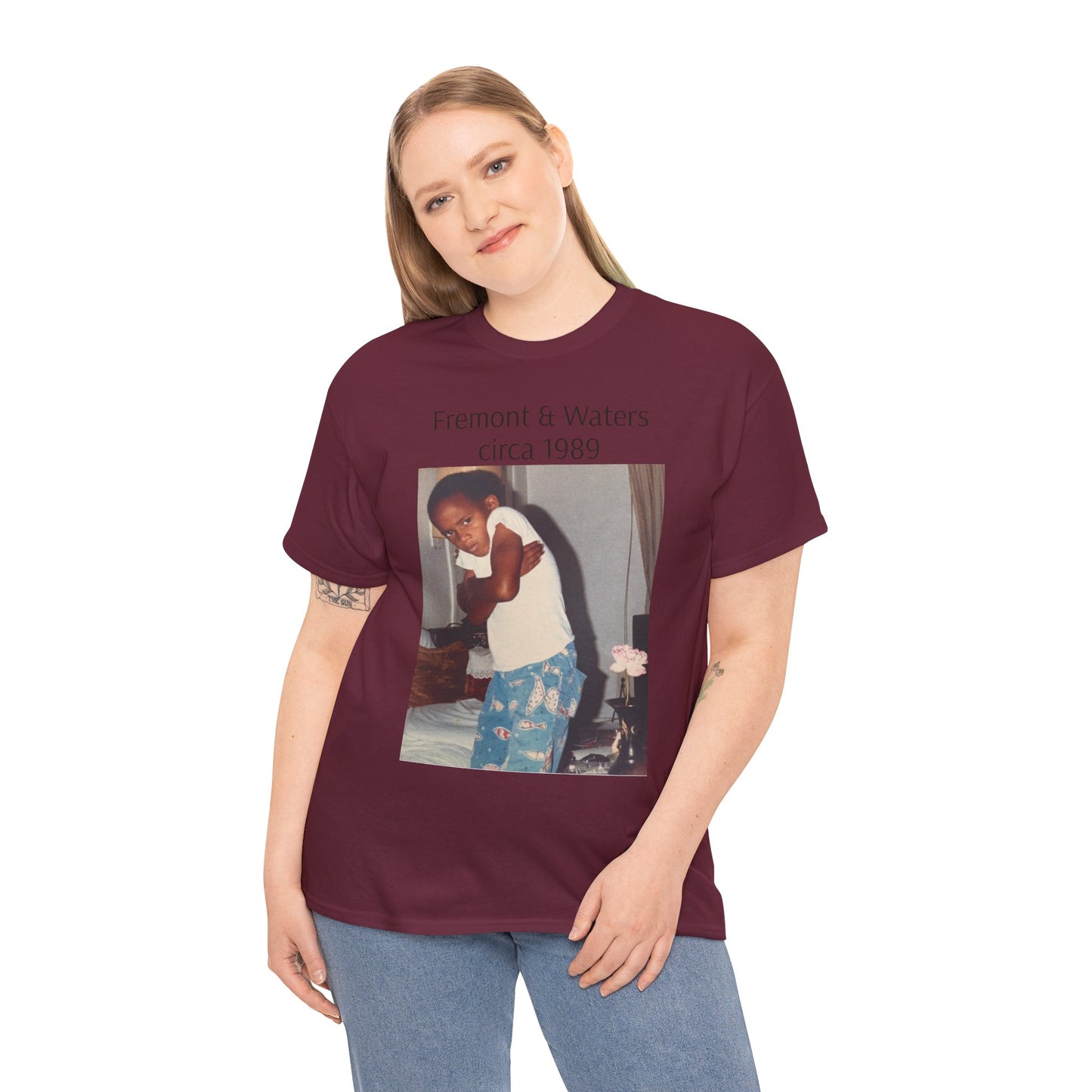 Straight Outta Pomona™ Tee, Unisex Heavy Cotton Tee, Vintage Style Shirt, Fremont & Waters circa 1989 tribute T-Shirt, Gift for Him/Her, 80s/90s Fashion