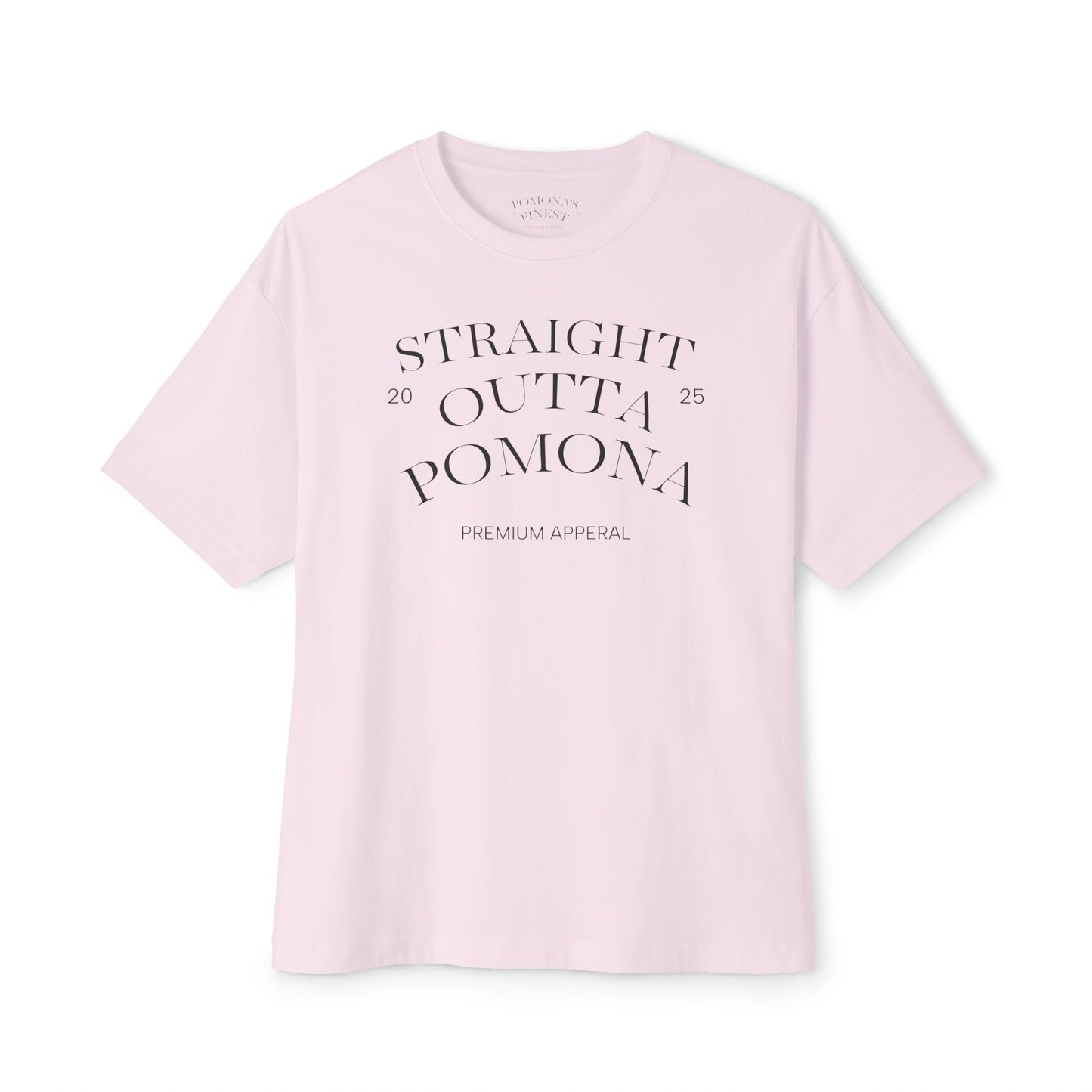 Straight Outta Pomona™ Unisex Oversized Tee, Relaxed Fit T-Shirt for Casual Outings, Streetwear Style, Gift for Fashion Lovers