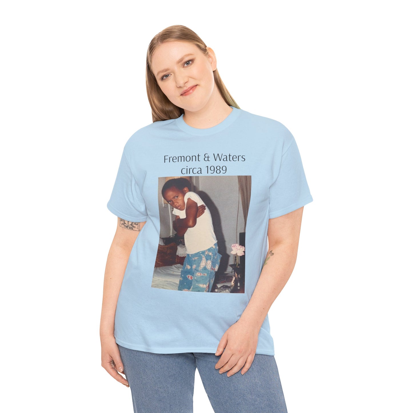 Straight Outta Pomona™ Tee, Unisex Heavy Cotton Tee, Vintage Style Shirt, Fremont & Waters circa 1989 tribute T-Shirt, Gift for Him/Her, 80s/90s Fashion