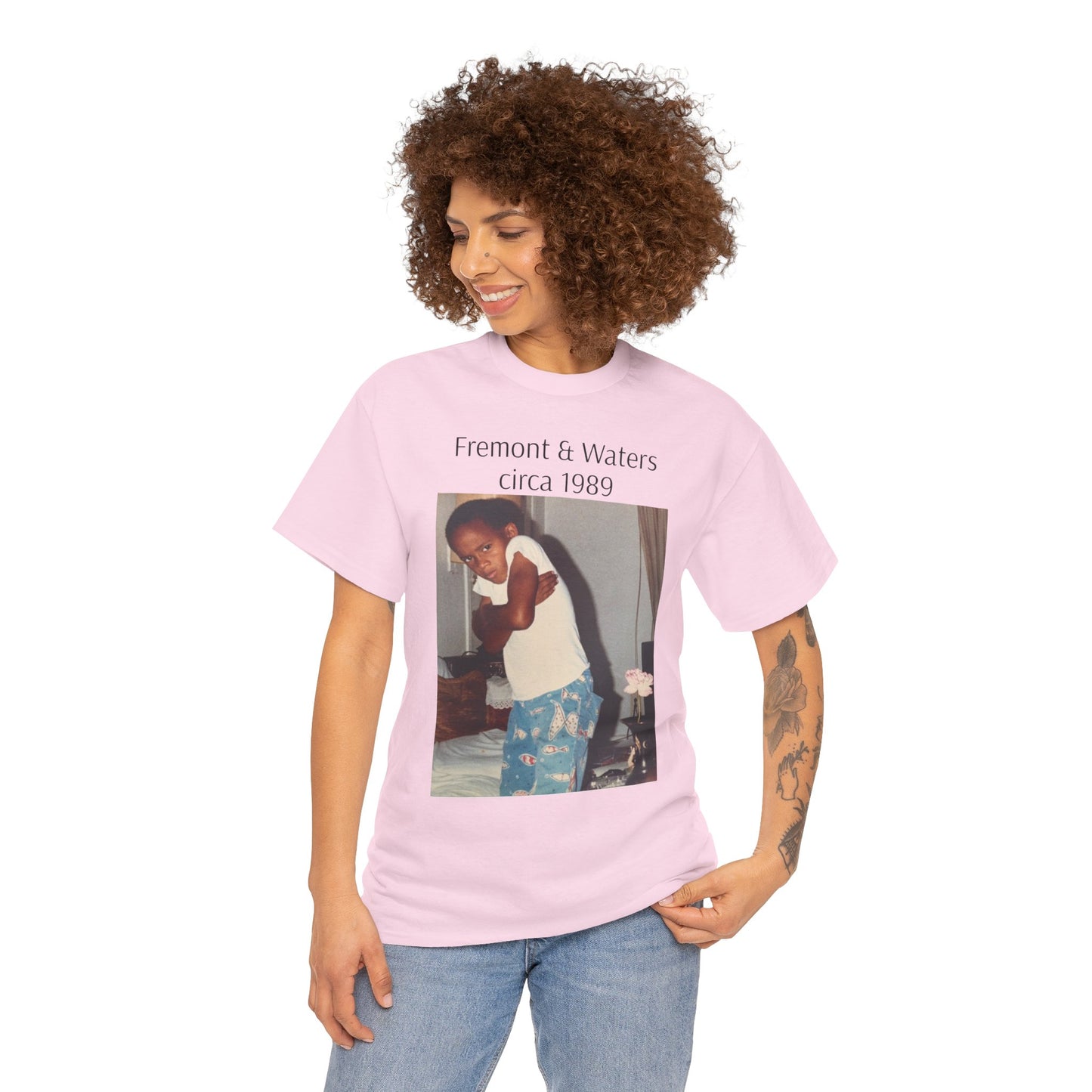 Straight Outta Pomona™ Tee, Unisex Heavy Cotton Tee, Vintage Style Shirt, Fremont & Waters circa 1989 tribute T-Shirt, Gift for Him/Her, 80s/90s Fashion