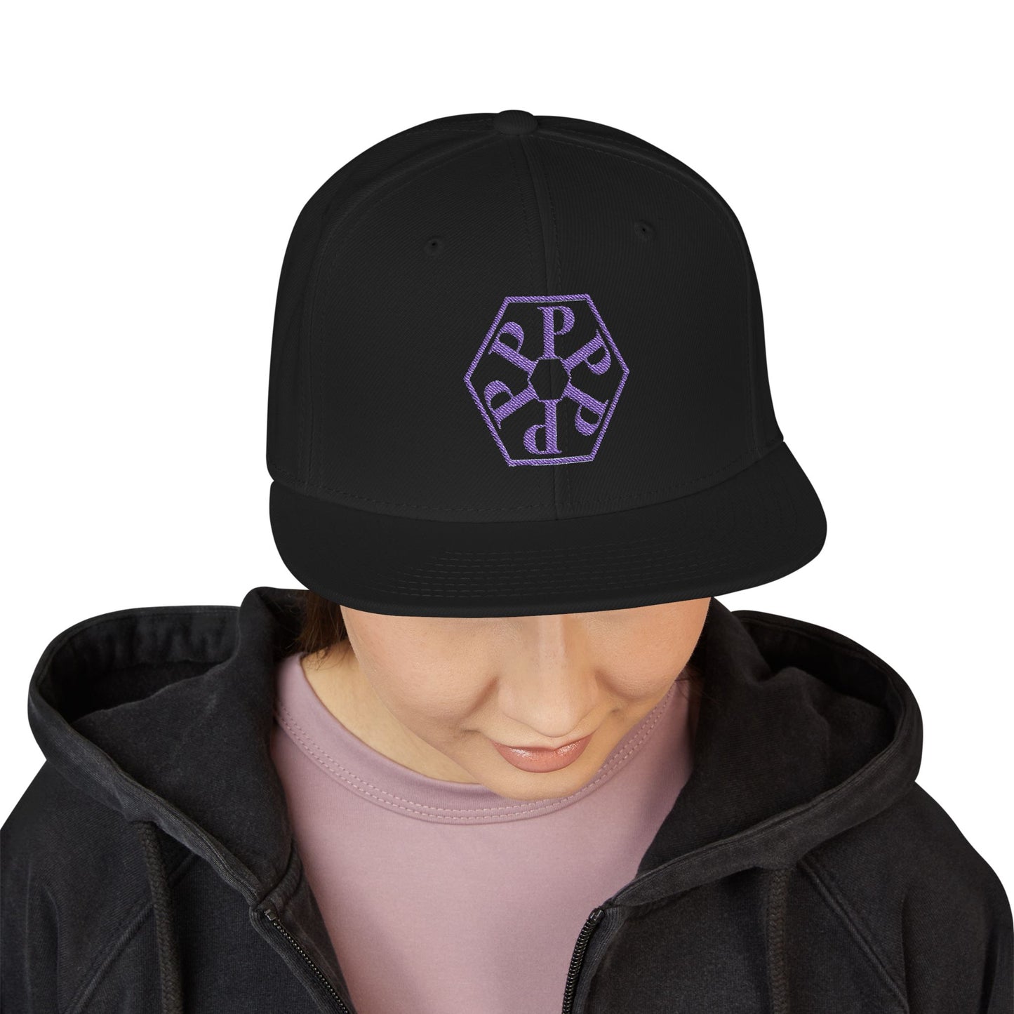 Stylish Straight Outta Pomona™ Snapback Cap with bluish logo, Trendy Hat for Casual Outfits, Perfect Gift for Friends, Summer Festivals, Daily Wear