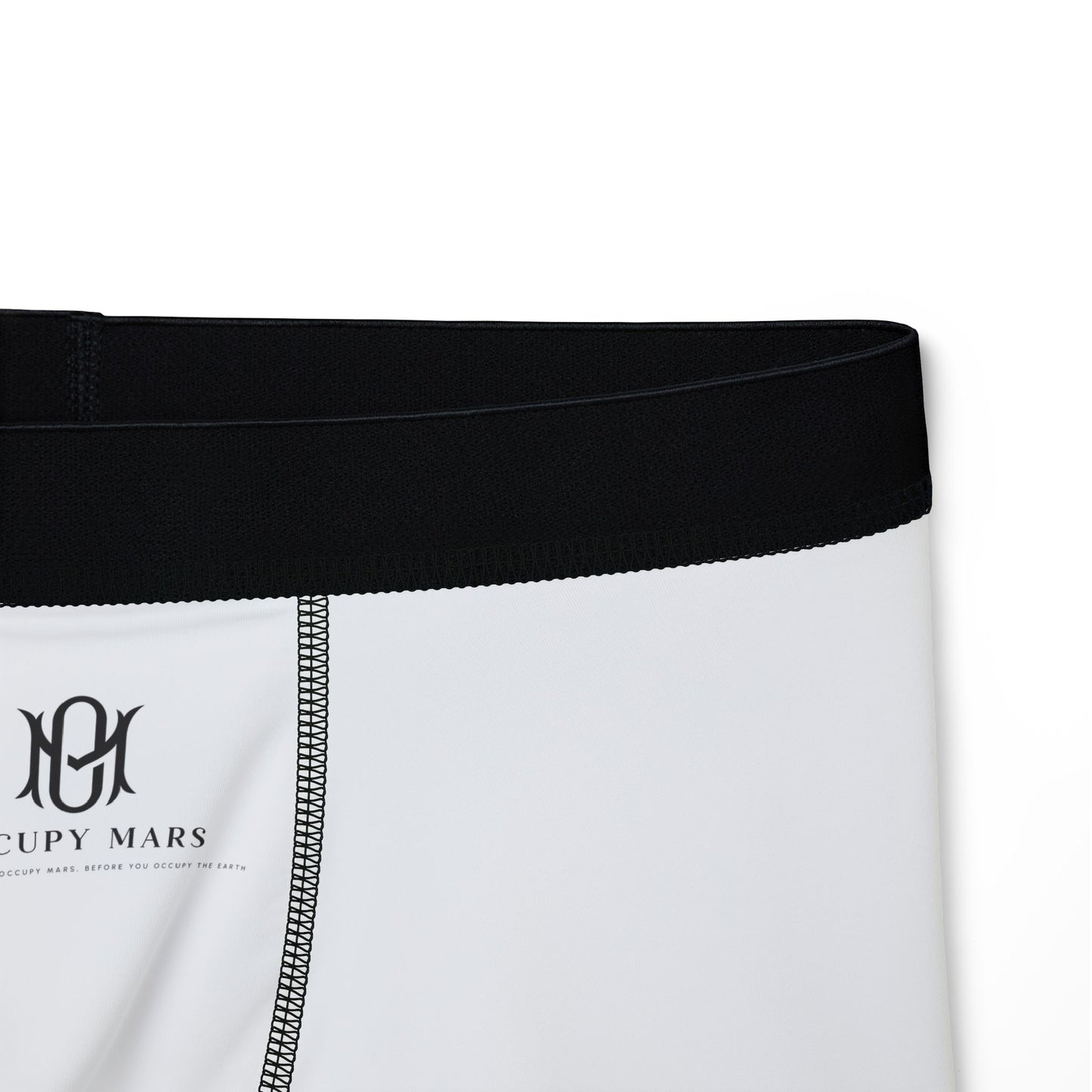 Men's Occupy Mars Boxers (AOP) - Comfortable All-Over Print Underwear, Fun Men's Briefs for Every Day, Gift for Him, Stylish Undergarments