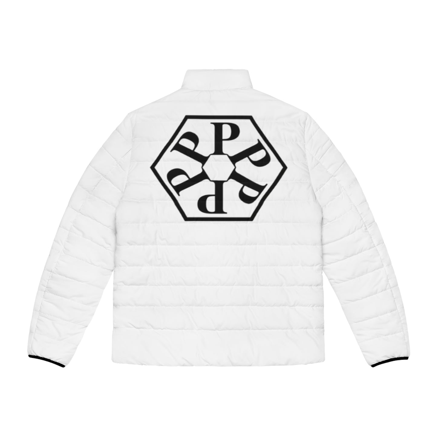 Stylish Men's Straight Outta Pomona™ Puffer Jacket, Winter Outerwear, Casual Layering, Trendy Streetwear, Gift for Him, Warm Jacket