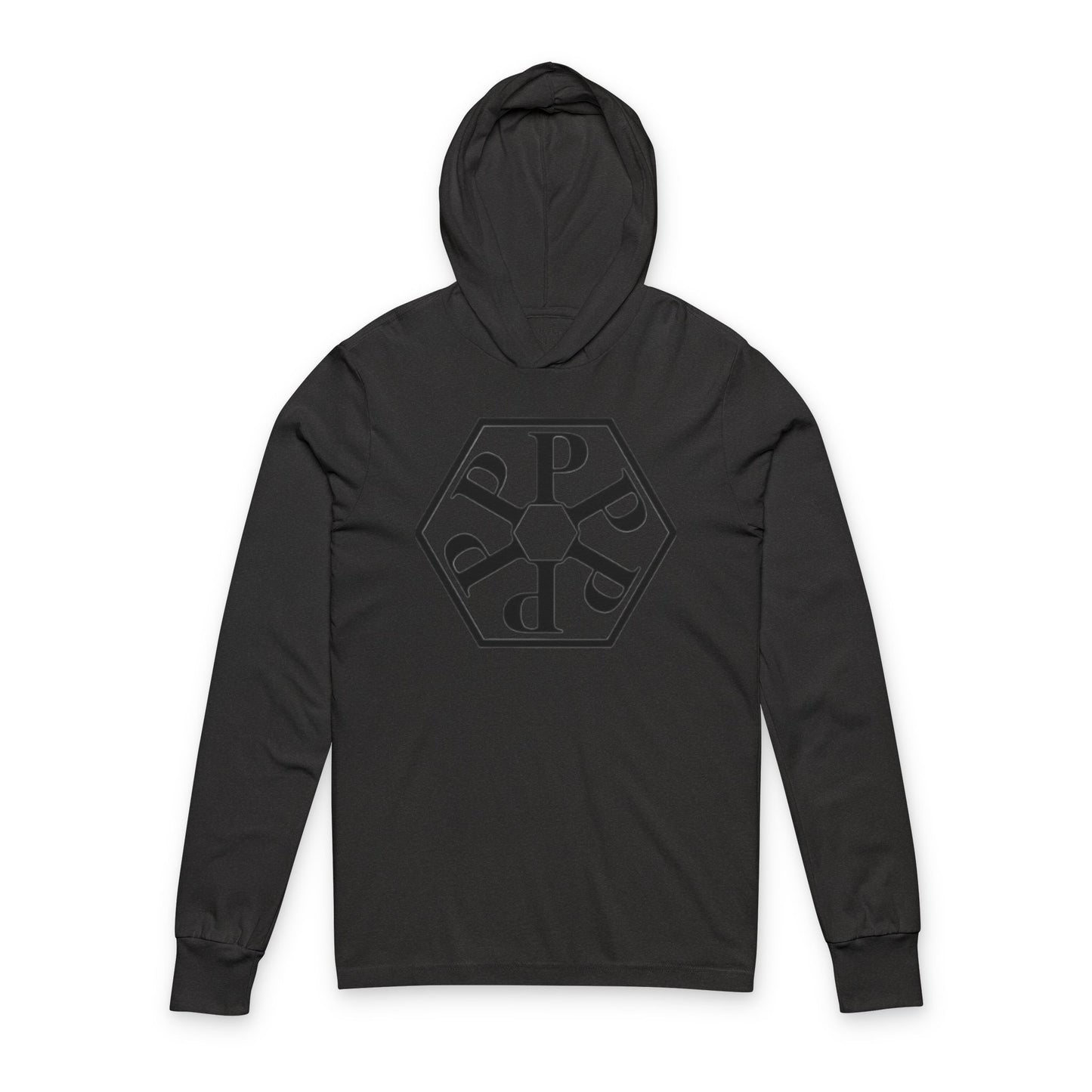 Unisex Hooded Long Sleeve Straight Outta Pomona™ Tee, Casual Wear, Gift for Friends, Outdoor Activities, Graphic Hoodie