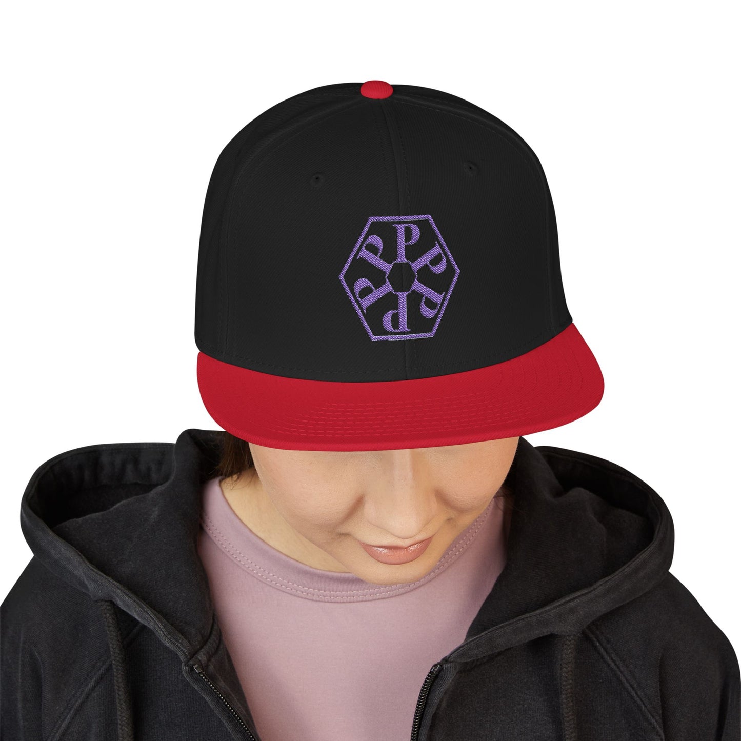 Stylish Straight Outta Pomona™ Snapback Cap with bluish logo, Trendy Hat for Casual Outfits, Perfect Gift for Friends, Summer Festivals, Daily Wear