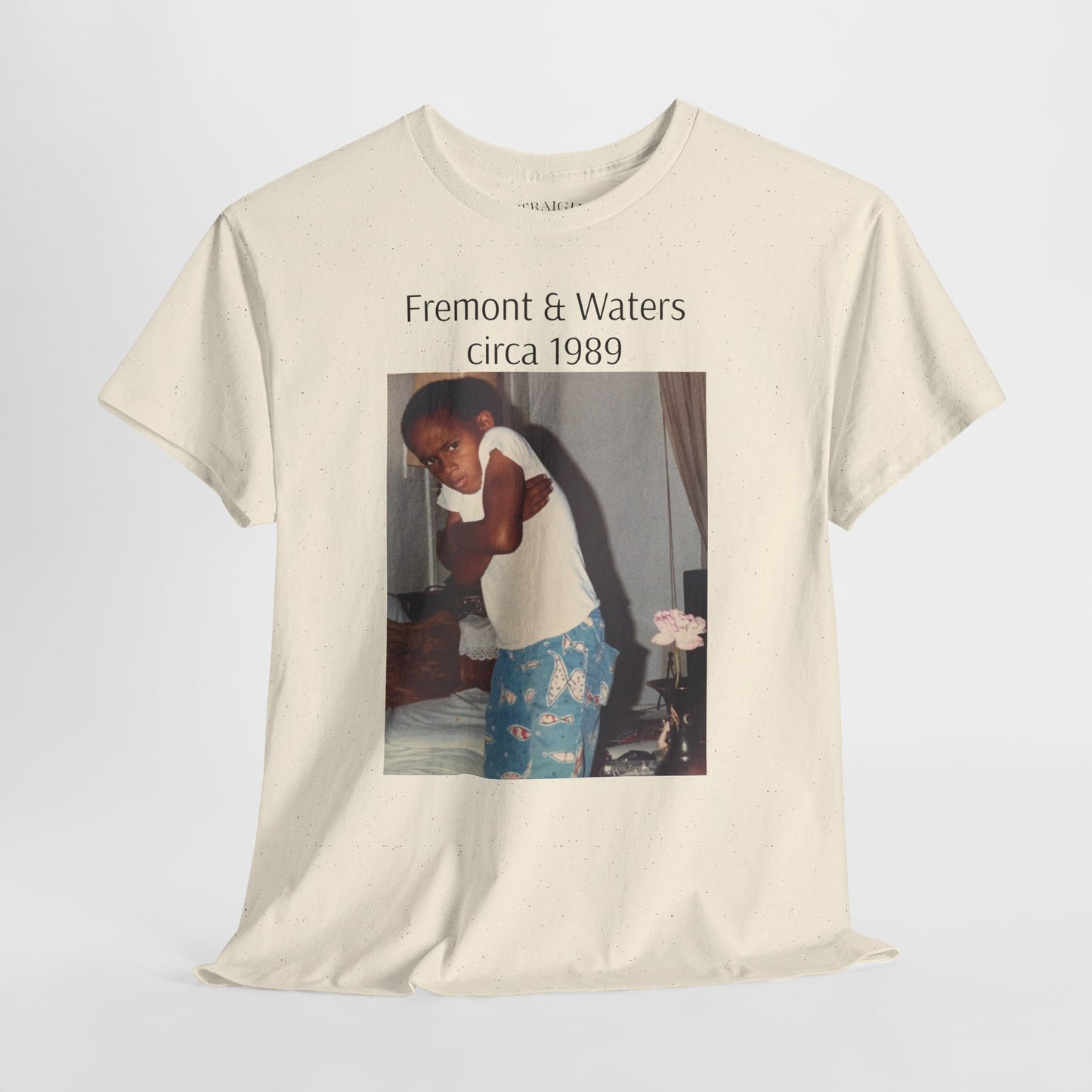 Straight Outta Pomona™ Tee, Unisex Heavy Cotton Tee, Vintage Style Shirt, Fremont & Waters circa 1989 tribute T-Shirt, Gift for Him/Her, 80s/90s Fashion