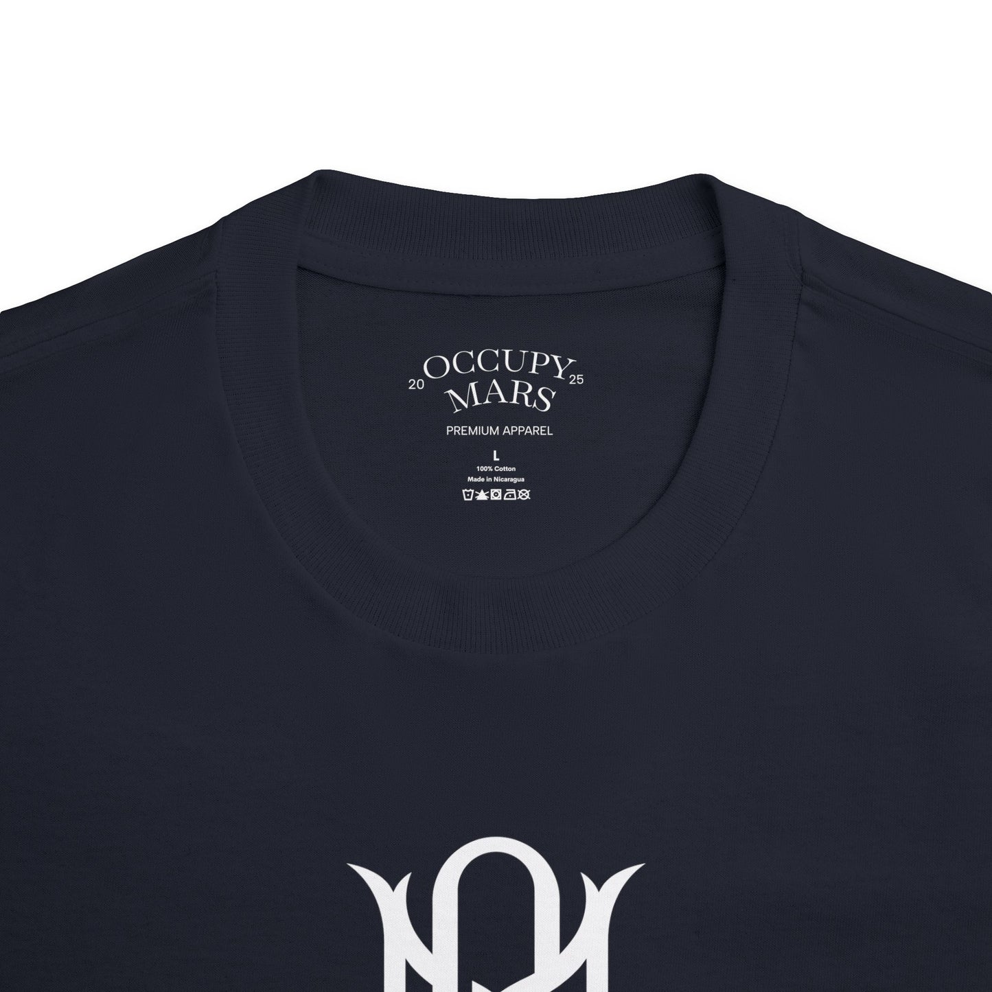 Unisex Classic Occupy Mars Tee - Casual Everyday Shirt, Graphic Top for All Occasions, Gift for Friends, Birthday, Teen Fashion, Relaxed Fit