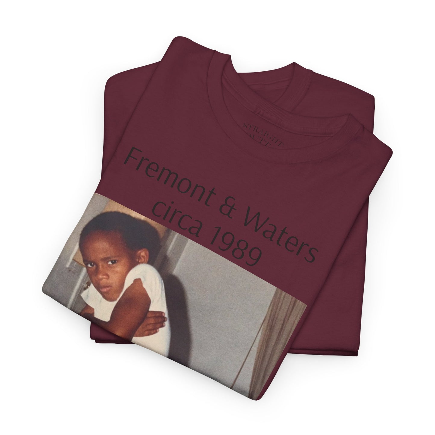 Straight Outta Pomona™ Tee, Unisex Heavy Cotton Tee, Vintage Style Shirt, Fremont & Waters circa 1989 tribute T-Shirt, Gift for Him/Her, 80s/90s Fashion