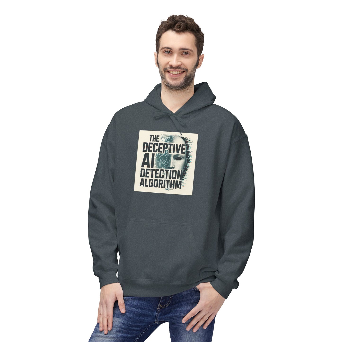 Deceptive AI Detection Algorithm Ruse Clues Hoodie