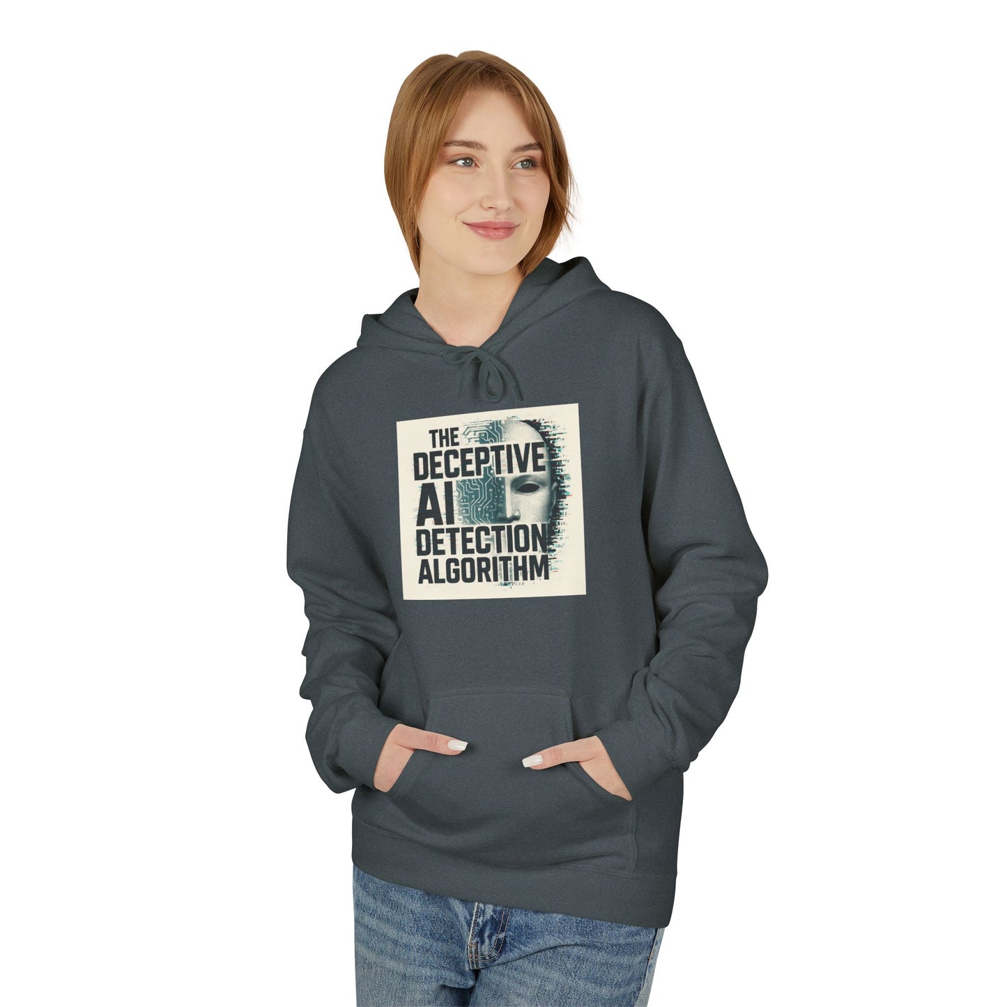 Deceptive AI Detection Algorithm Ruse Clues Hoodie