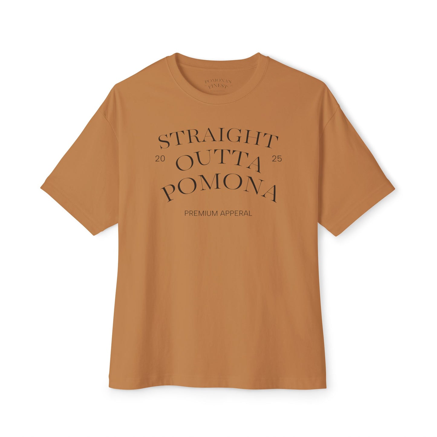Straight Outta Pomona™ Unisex Oversized Tee, Relaxed Fit T-Shirt for Casual Outings, Streetwear Style, Gift for Fashion Lovers