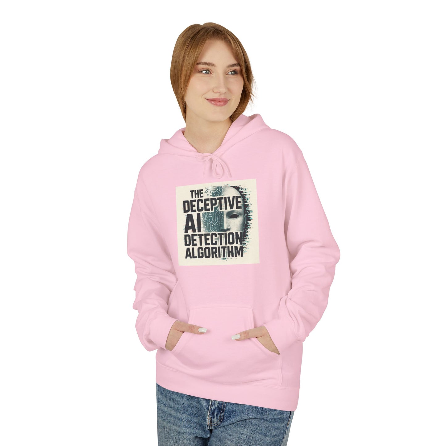 Deceptive AI Detection Algorithm Ruse Clues Hoodie