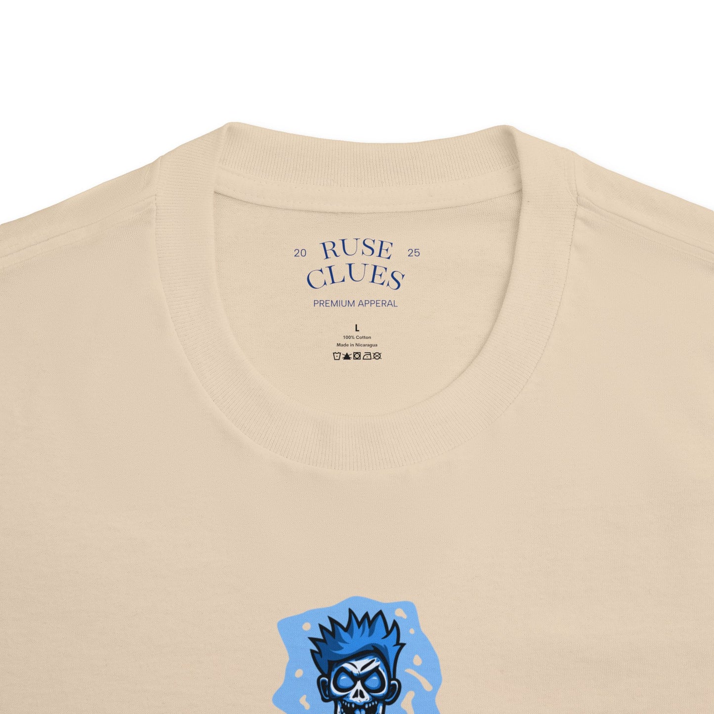 Unisex Classic Ruse Clues Graphic Tee, Edgy Streetwear, Casual Wear, Gifts for Him/Her, Unique Vintage Shirt, Youthful Style