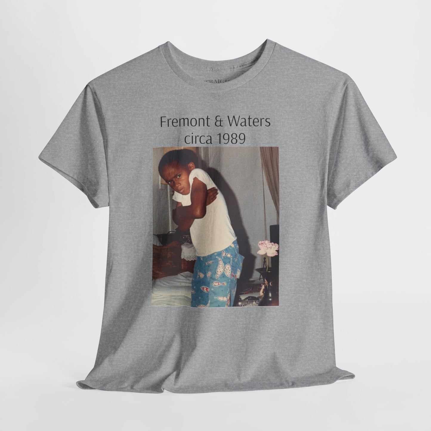 Straight Outta Pomona™ Tee, Unisex Heavy Cotton Tee, Vintage Style Shirt, Fremont & Waters circa 1989 tribute T-Shirt, Gift for Him/Her, 80s/90s Fashion