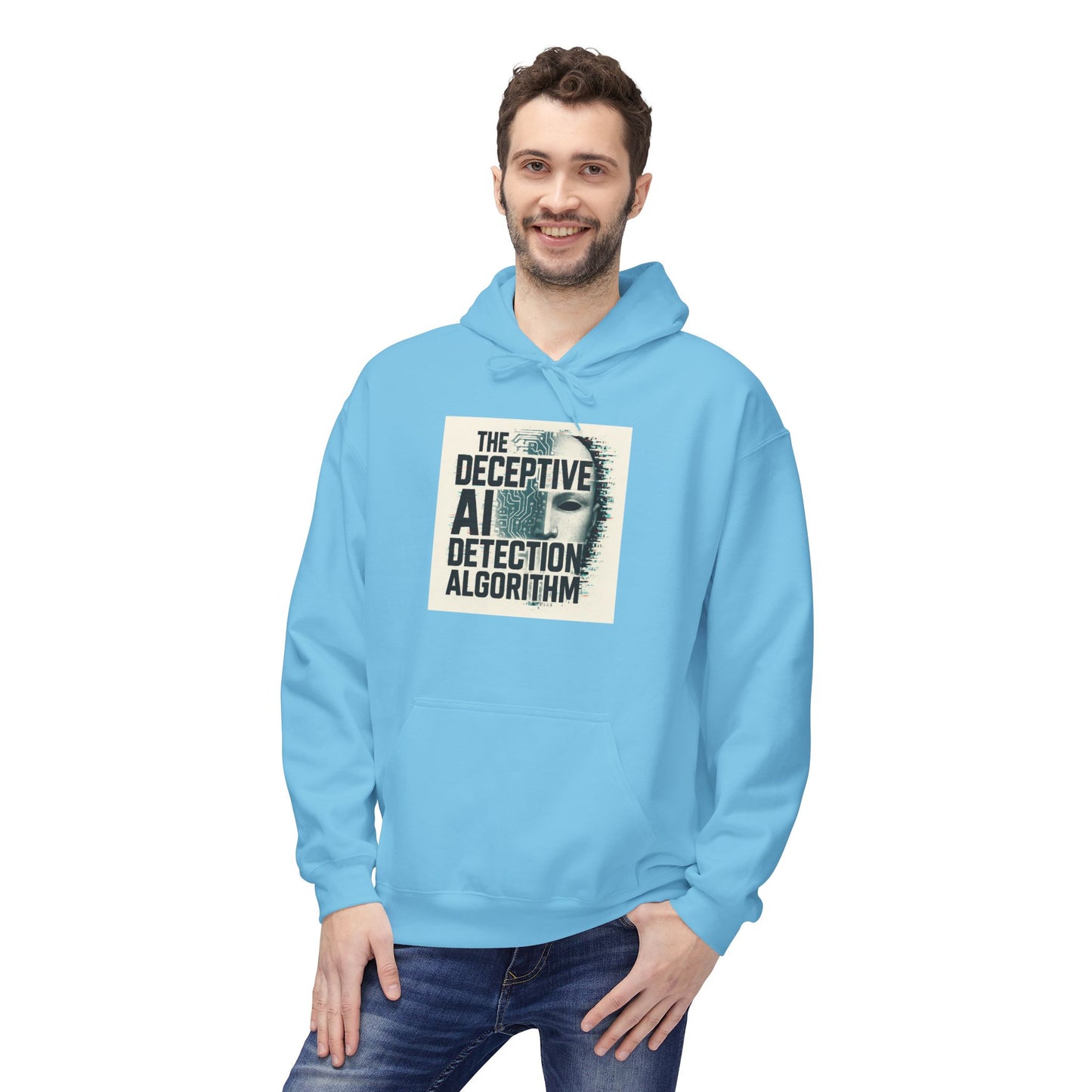 Deceptive AI Detection Algorithm Ruse Clues Hoodie