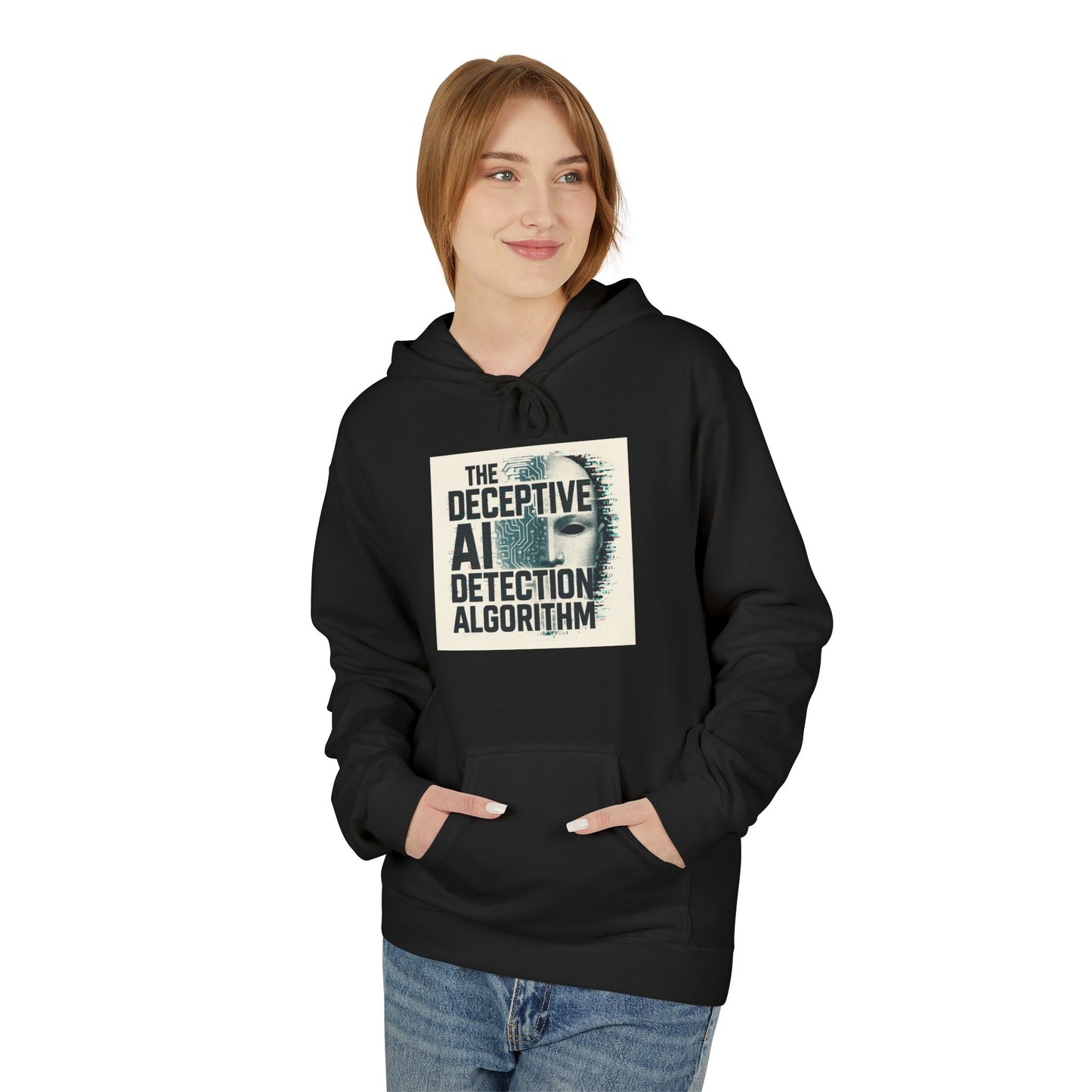 Deceptive AI Detection Algorithm Ruse Clues Hoodie