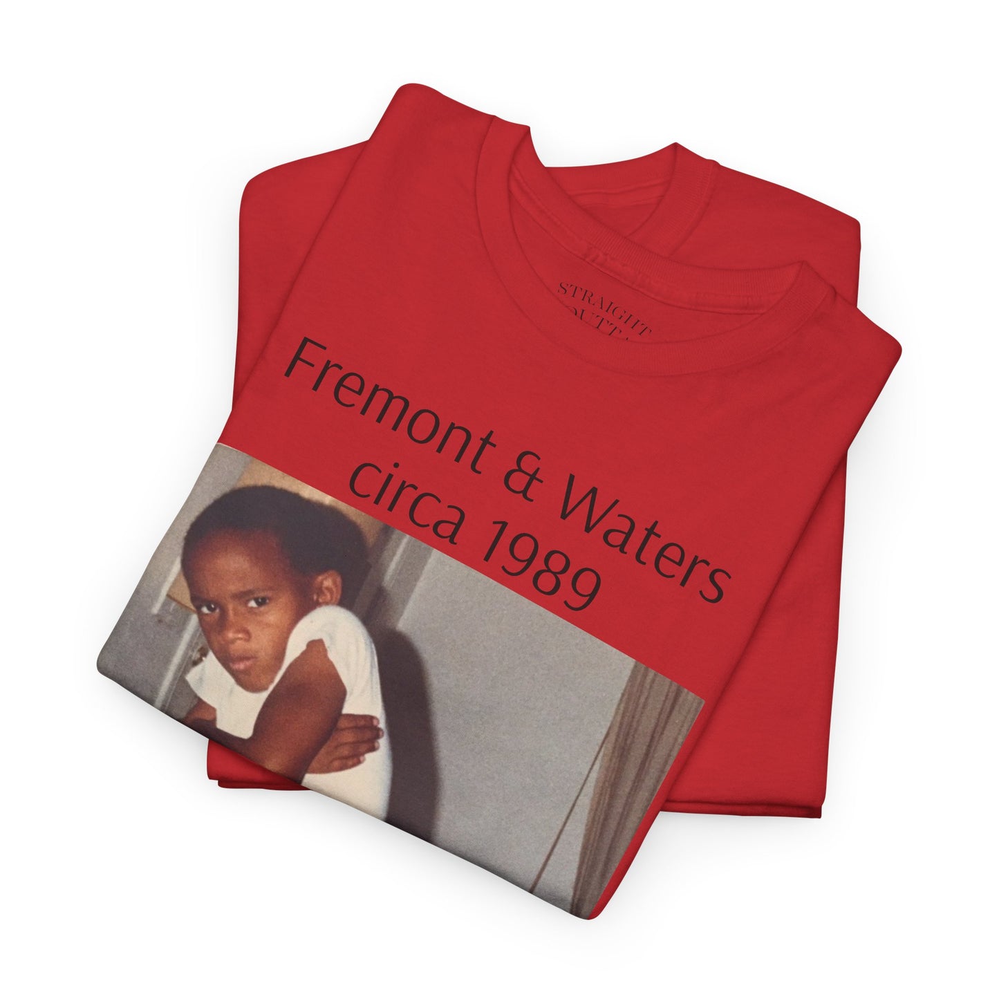 Straight Outta Pomona™ Tee, Unisex Heavy Cotton Tee, Vintage Style Shirt, Fremont & Waters circa 1989 tribute T-Shirt, Gift for Him/Her, 80s/90s Fashion