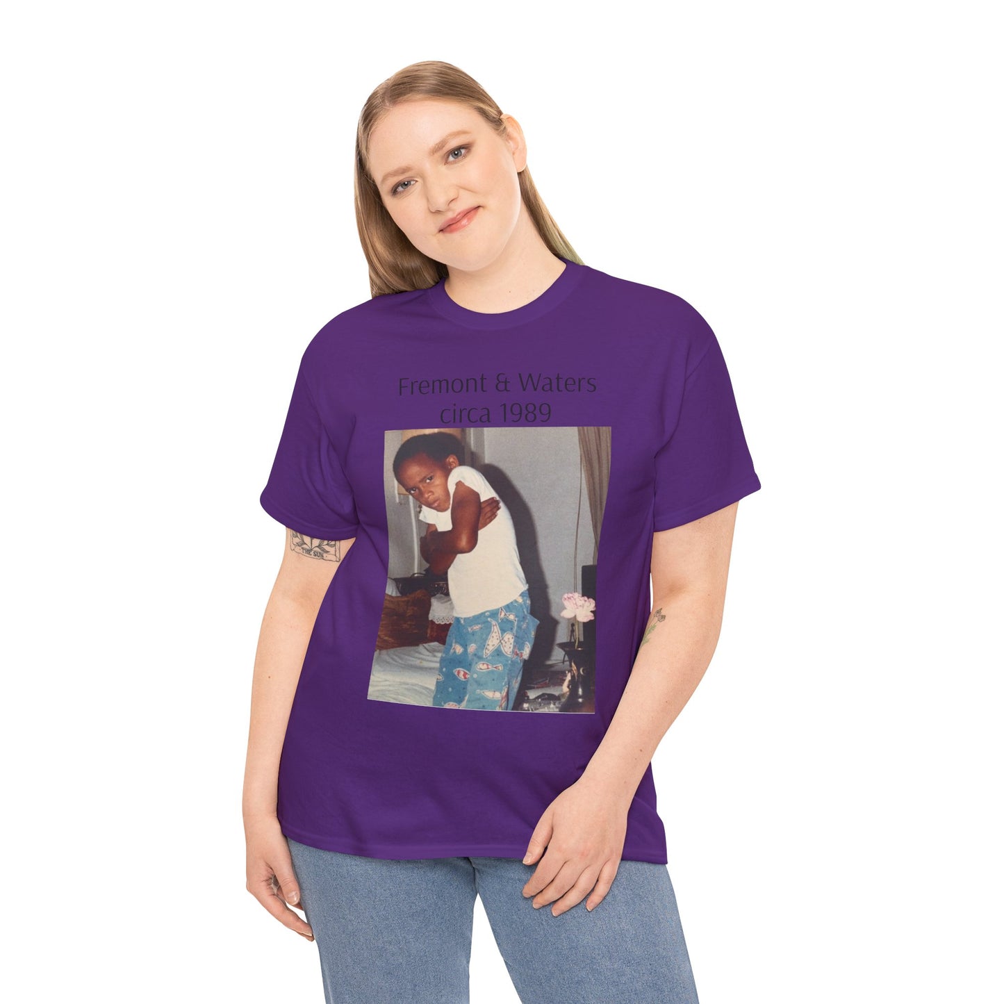 Straight Outta Pomona™ Tee, Unisex Heavy Cotton Tee, Vintage Style Shirt, Fremont & Waters circa 1989 tribute T-Shirt, Gift for Him/Her, 80s/90s Fashion