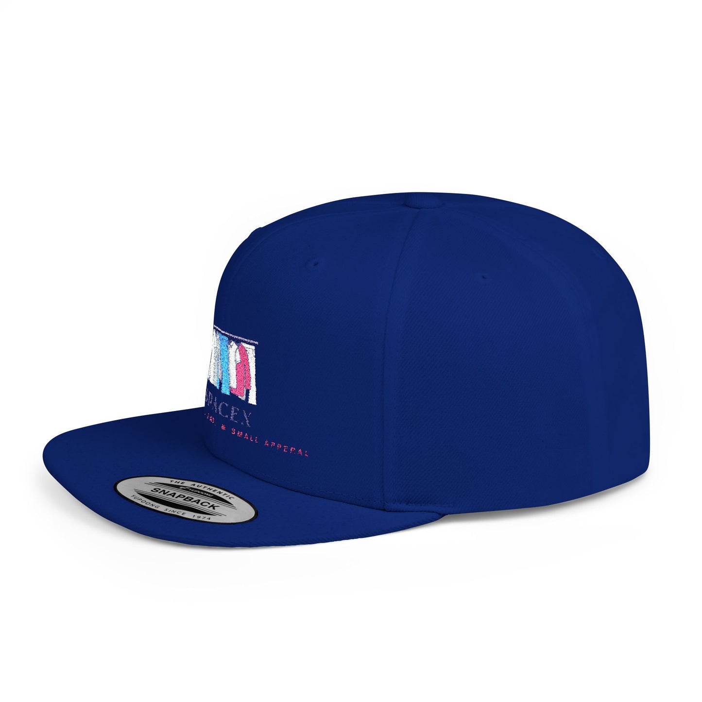Flat Bill SpaceX Snapback Cap | Trendy Hat for Style Lovers, Gift for All Shapes and Sizes, Short, Tall, Fat, or Small, Casual Wear, Street Style, Cool Accessories