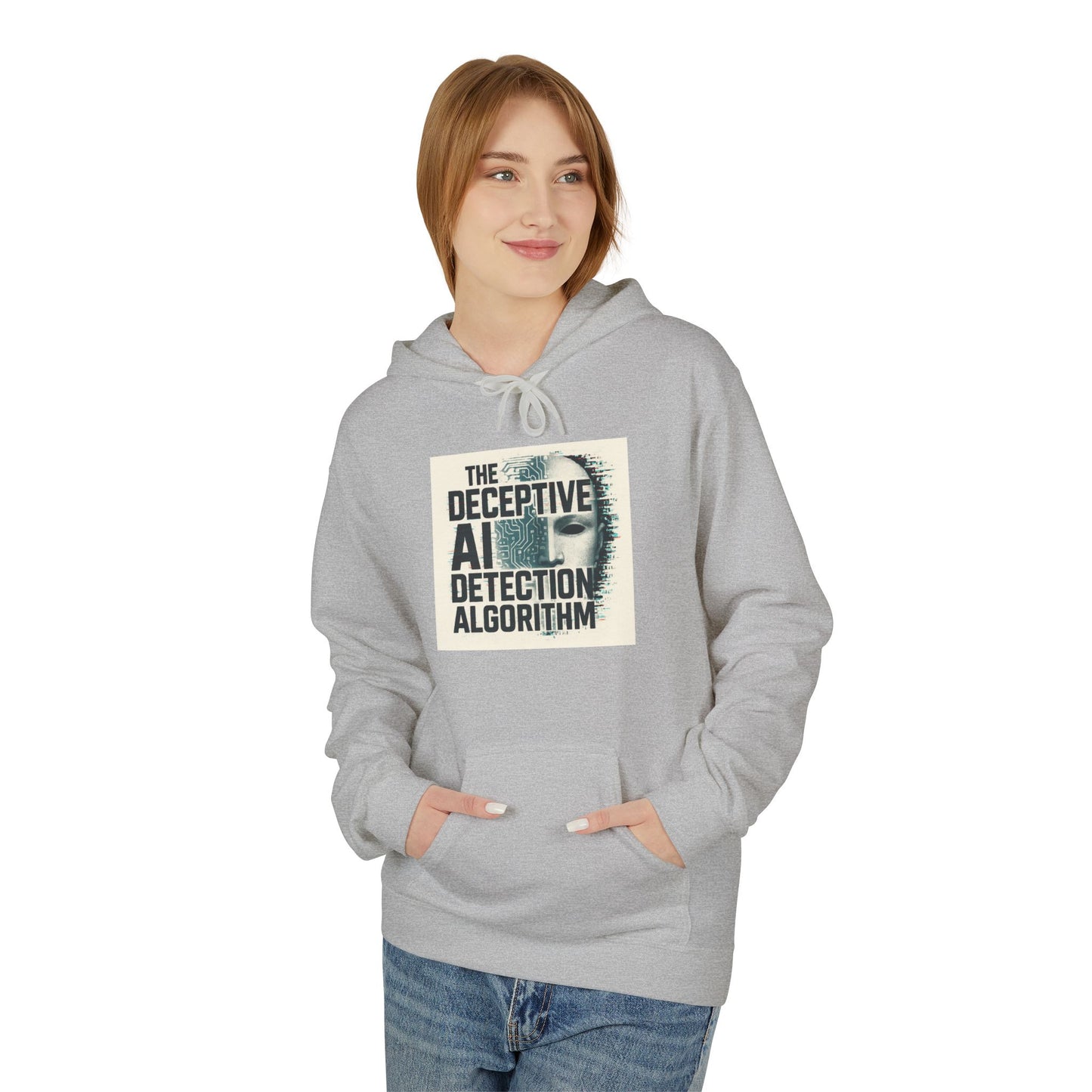 Deceptive AI Detection Algorithm Ruse Clues Hoodie