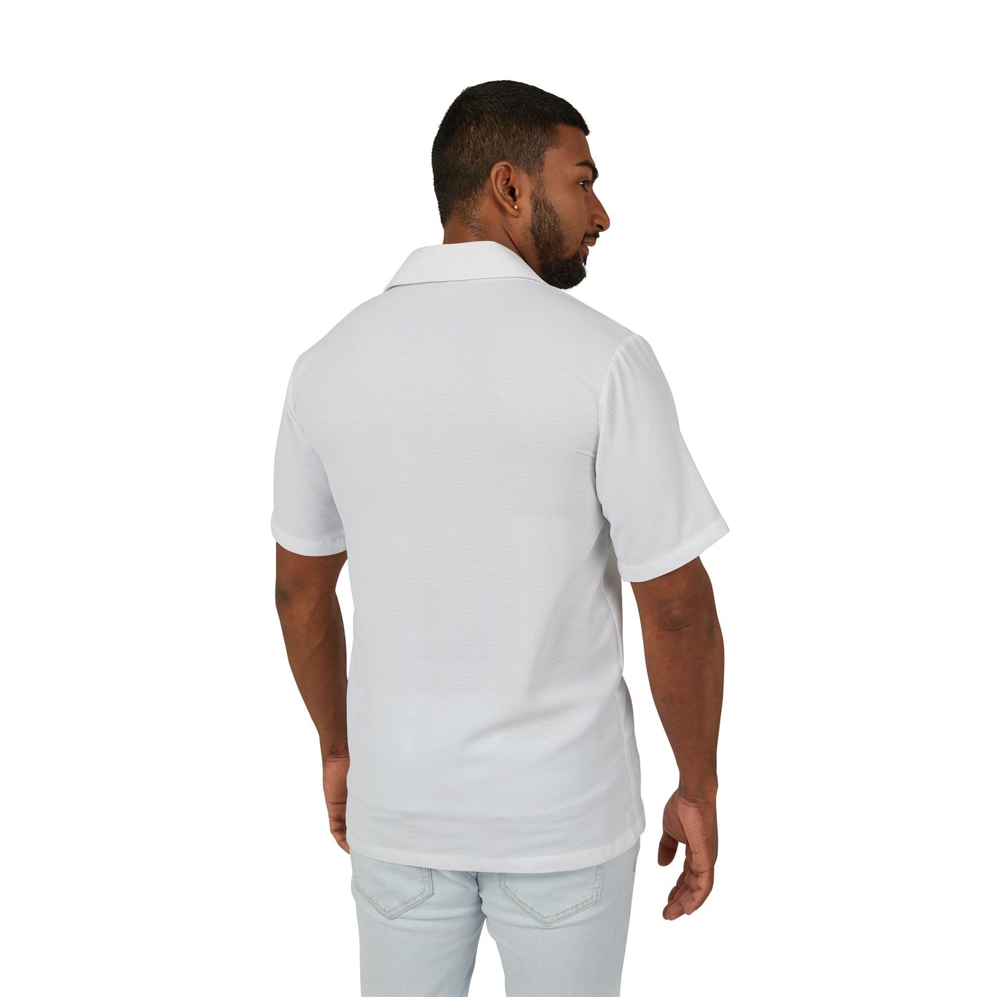 Stylish SpaceX Hawaiian Camp Shirt for Men, AOP Shirt, Casual Summer Wear, Vacation Essentials, Unique Gift for Space Lovers