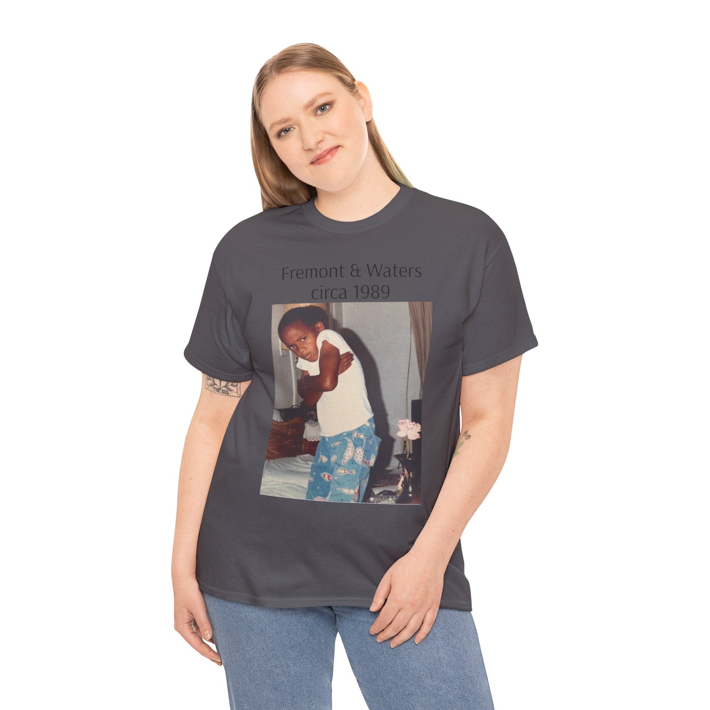 Straight Outta Pomona™ Tee, Unisex Heavy Cotton Tee, Vintage Style Shirt, Fremont & Waters circa 1989 tribute T-Shirt, Gift for Him/Her, 80s/90s Fashion