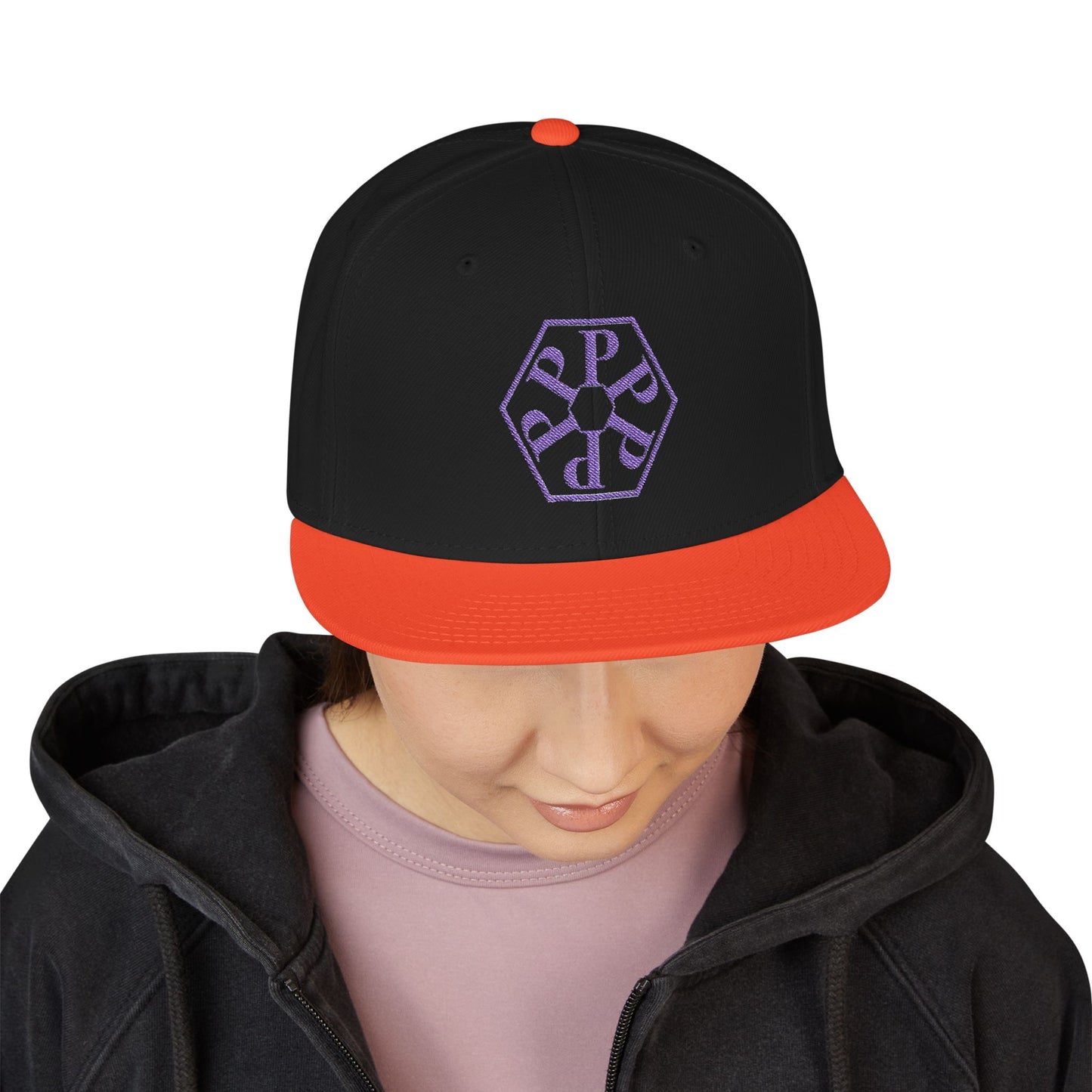Stylish Straight Outta Pomona™ Snapback Cap with bluish logo, Trendy Hat for Casual Outfits, Perfect Gift for Friends, Summer Festivals, Daily Wear