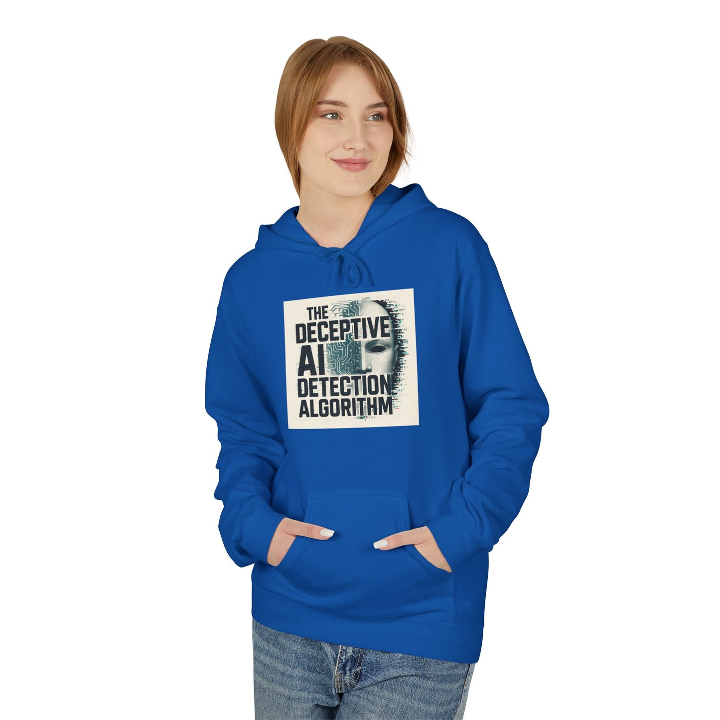 Deceptive AI Detection Algorithm Ruse Clues Hoodie