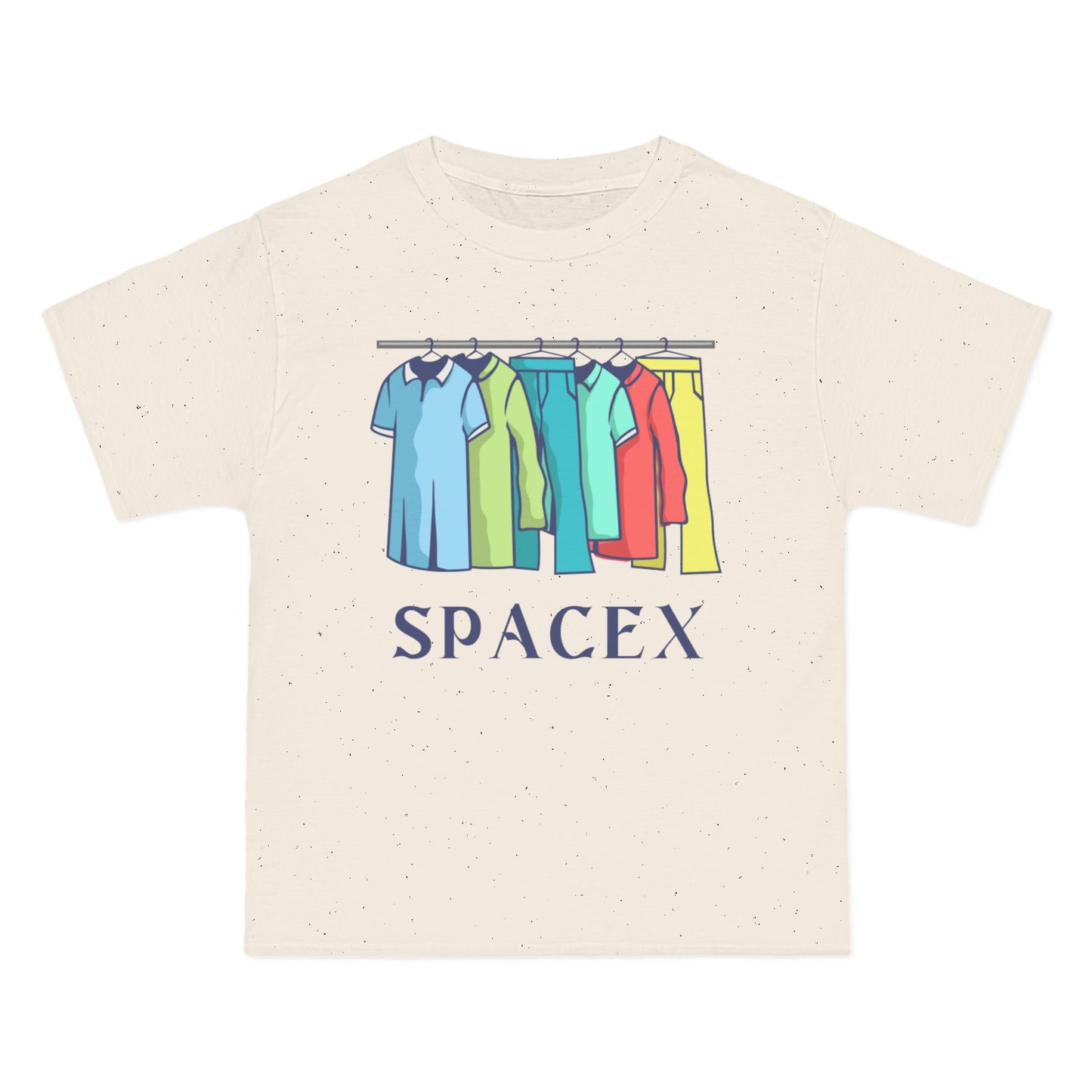 Short-Sleeve SpaceX T-Shirt for All Shapes and Sizes, Short, Tall, Fat, or Small, Casual Wear, Unique Graphic Tee