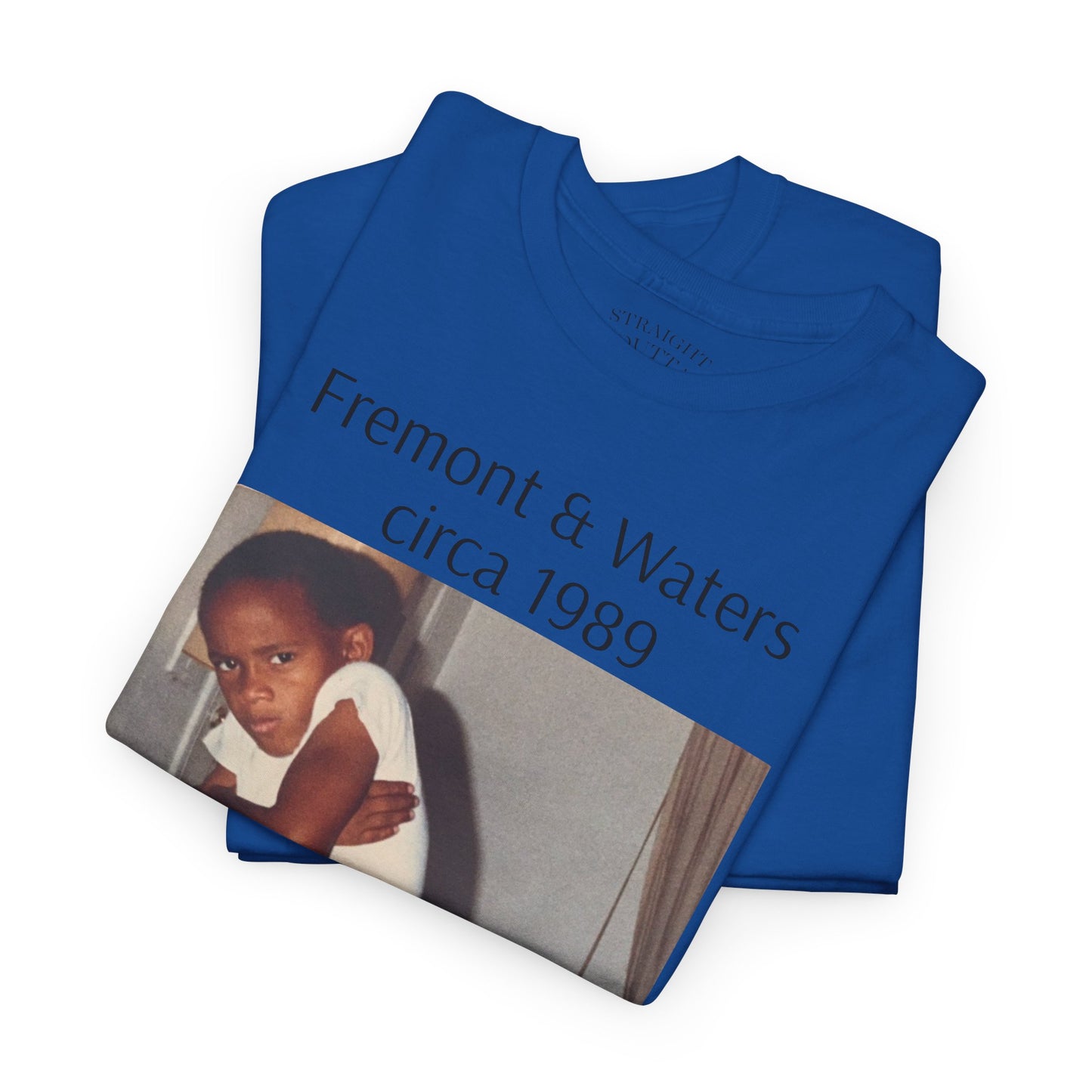 Straight Outta Pomona™ Tee, Unisex Heavy Cotton Tee, Vintage Style Shirt, Fremont & Waters circa 1989 tribute T-Shirt, Gift for Him/Her, 80s/90s Fashion