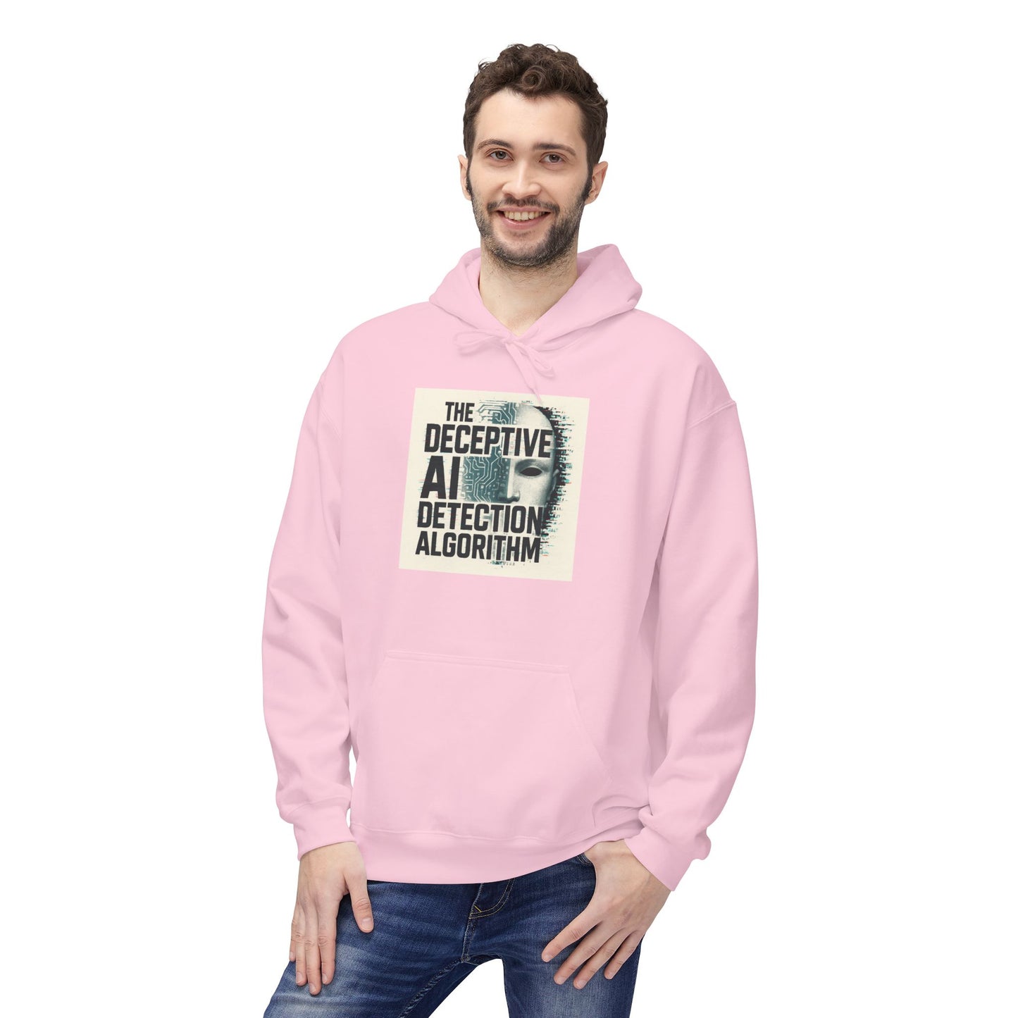 Deceptive AI Detection Algorithm Ruse Clues Hoodie