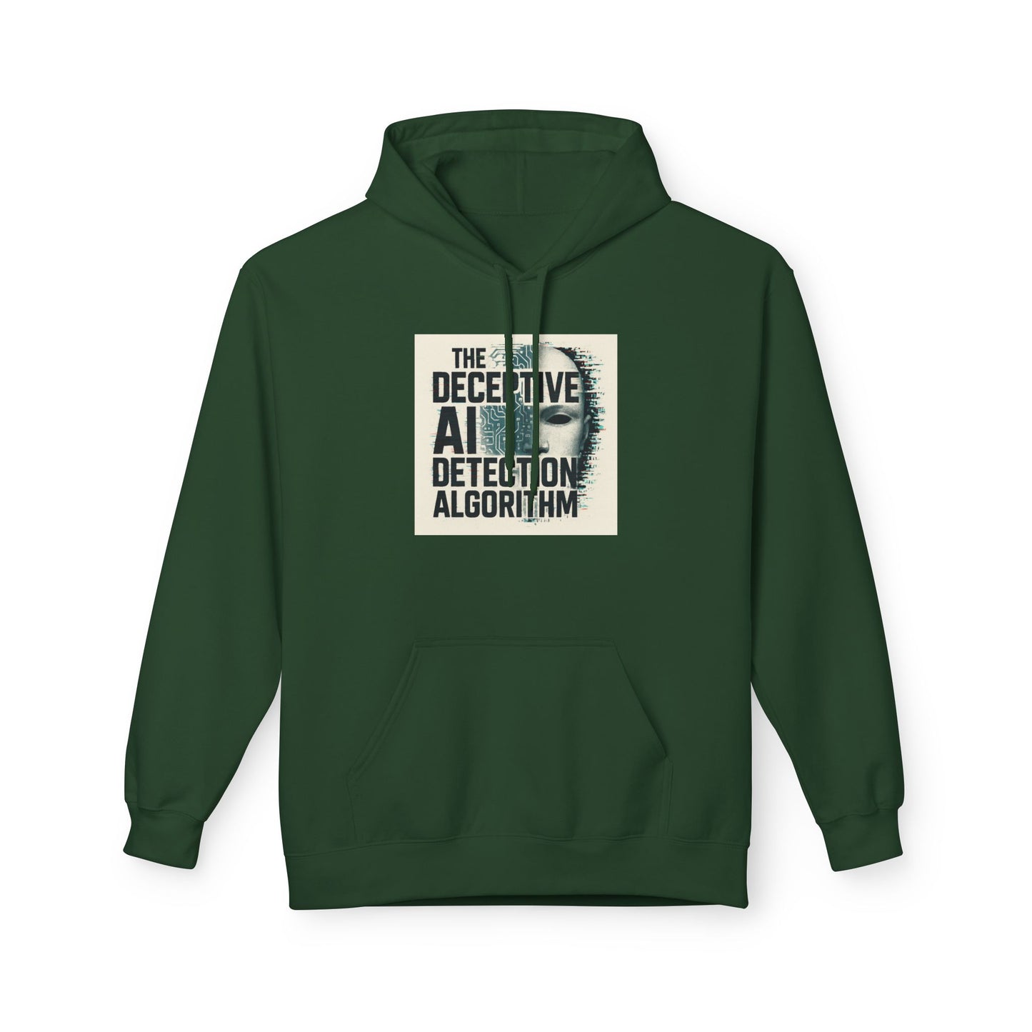 Deceptive AI Detection Algorithm Ruse Clues Hoodie